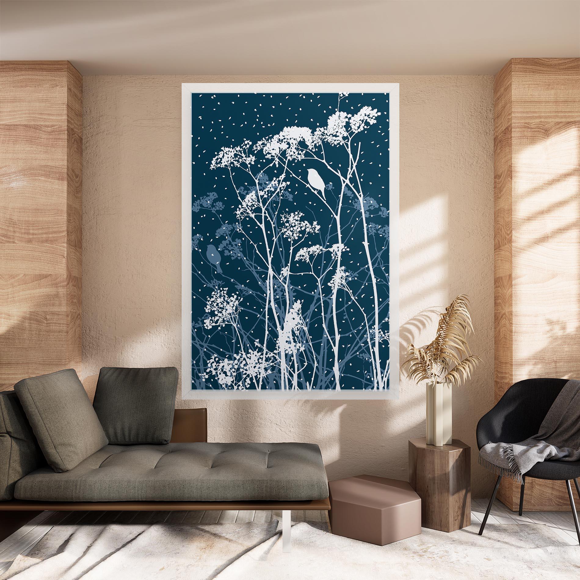 Vászonkép Meadow Flowers mockup 8