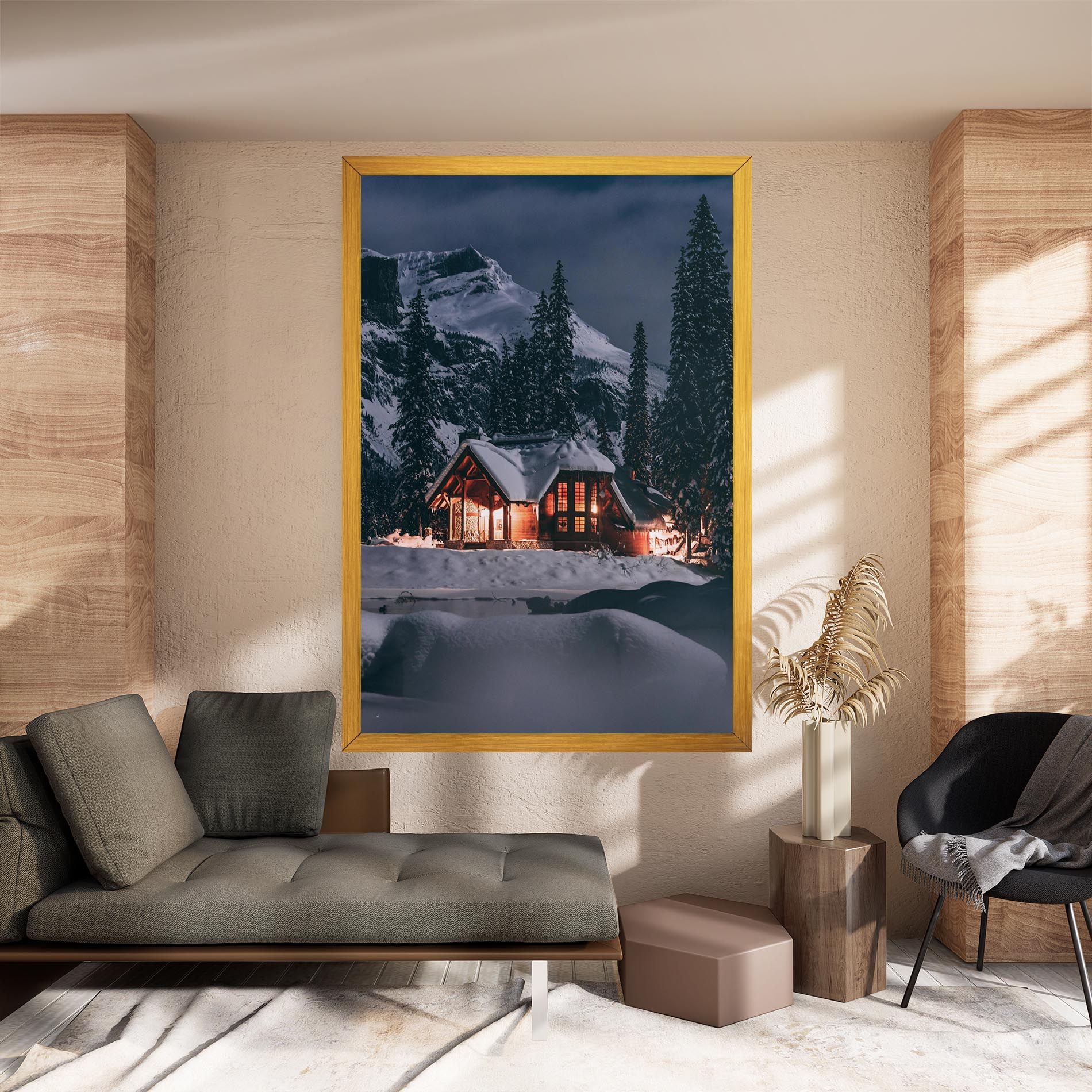 Winter House mockup 8