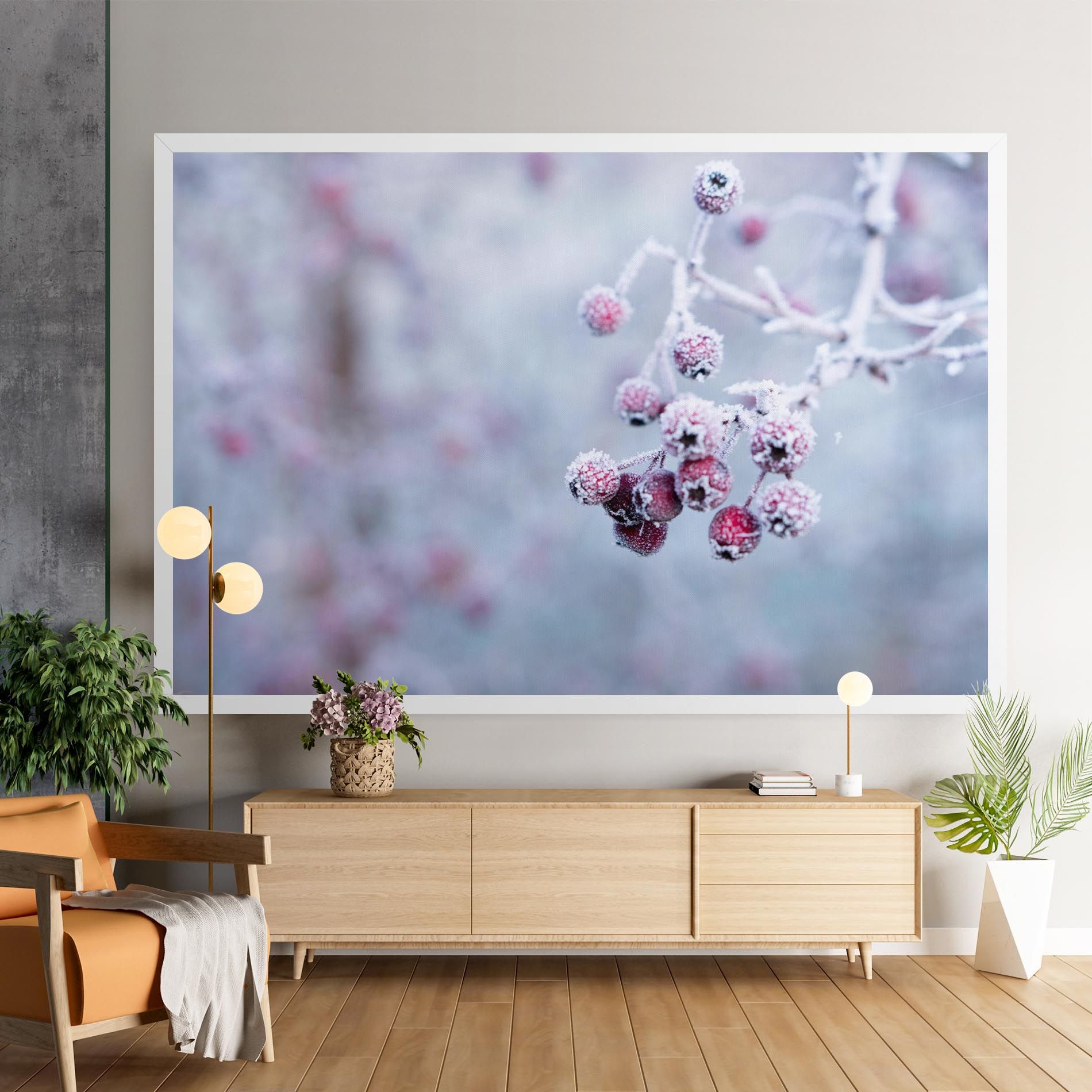 Red Winter Fruits mockup 9