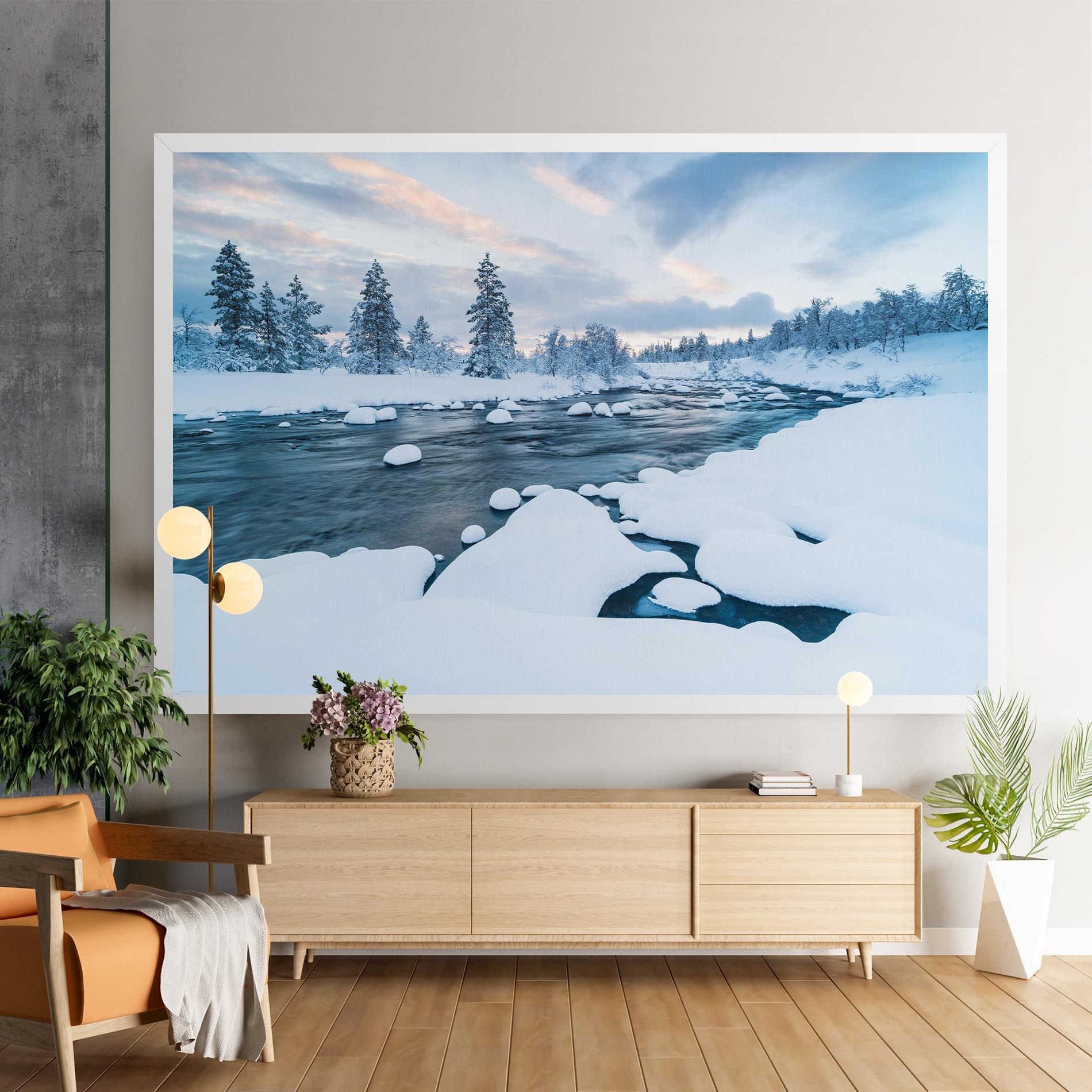 Winter River mockup 9