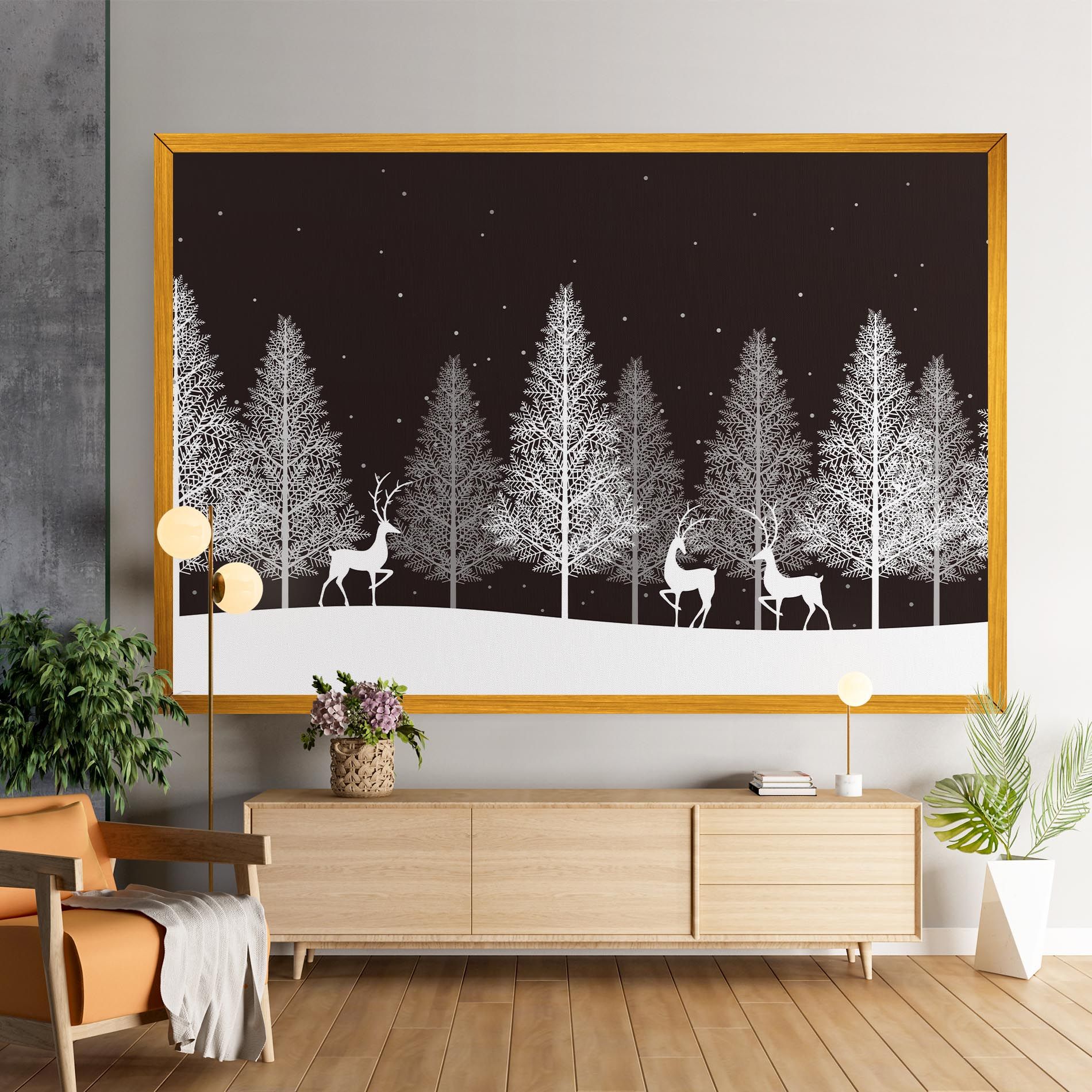 Brown Sky Winter mockup 9