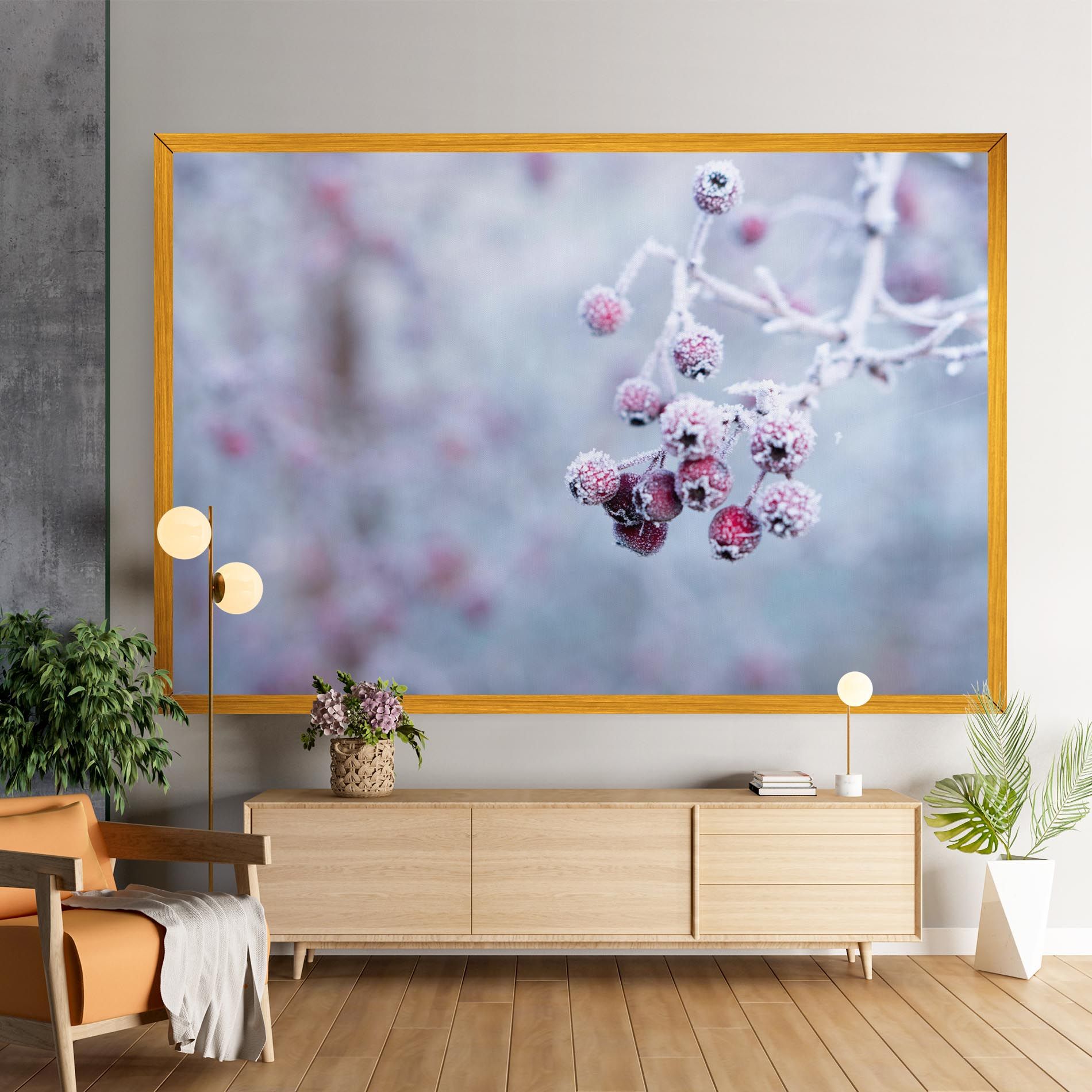 Red Winter Fruits mockup 9