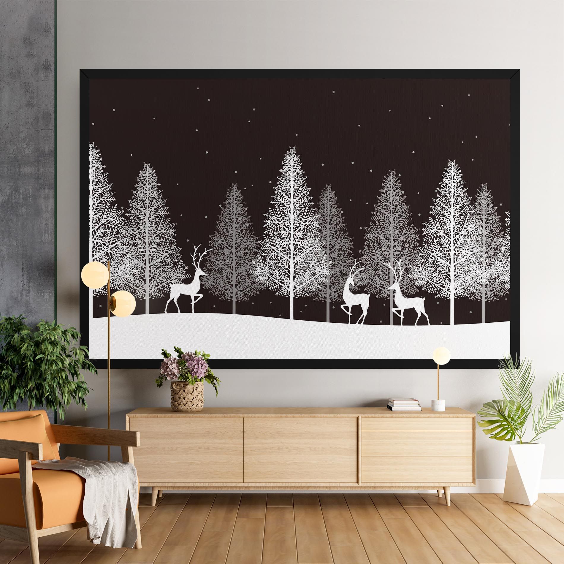 Brown Sky Winter mockup 9