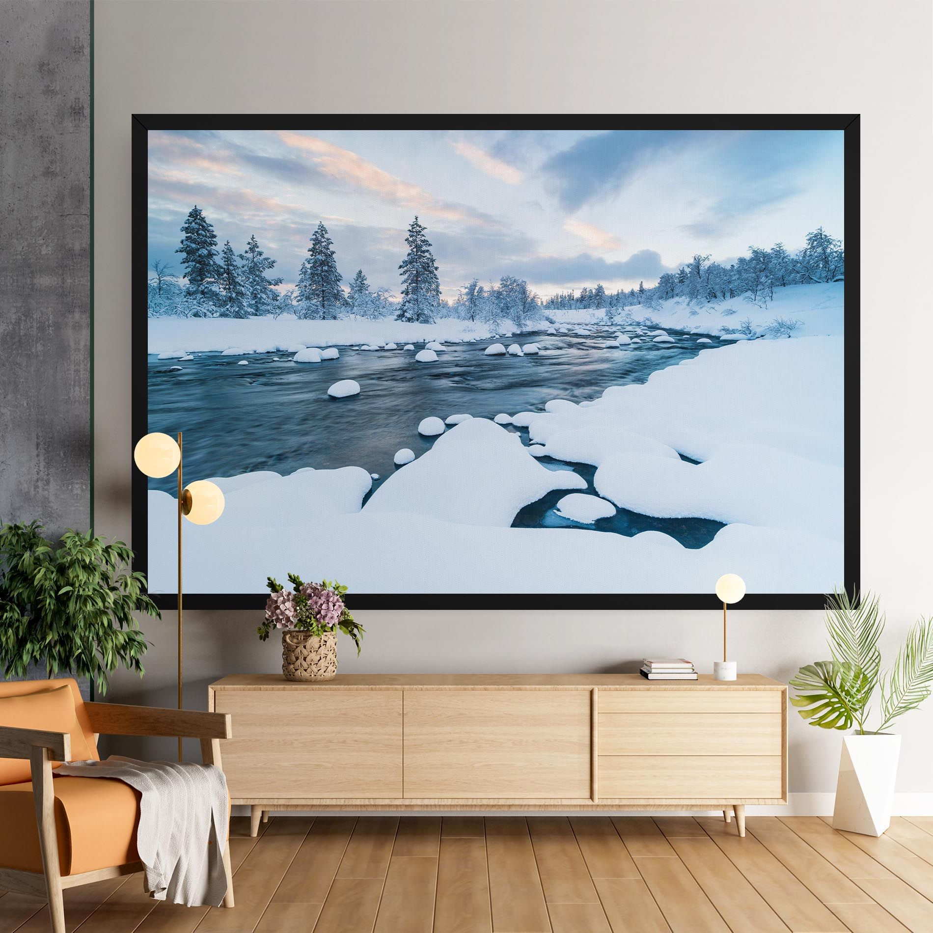 Winter River mockup 9