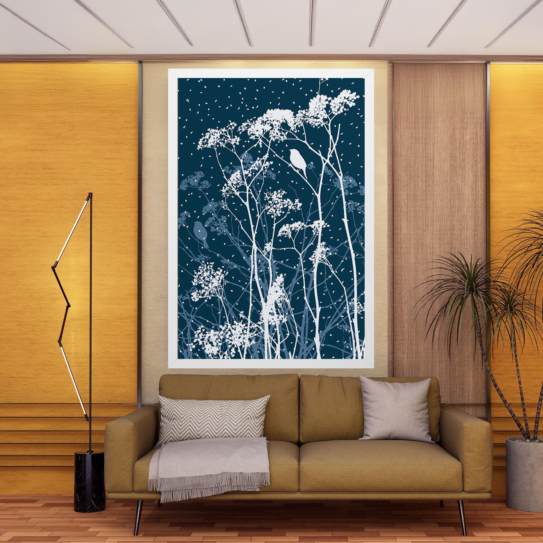 Vászonkép Meadow Flowers mockup 9