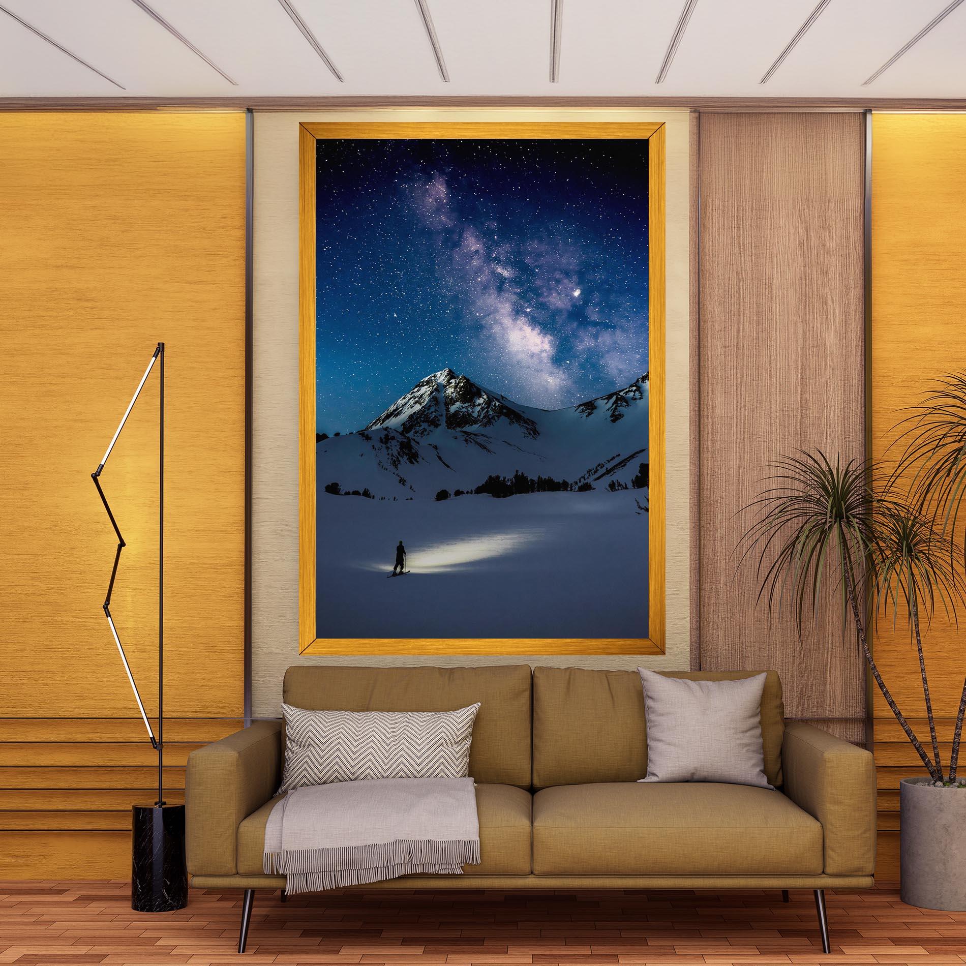 Vászonkép Pretty Sky Winter mockup 9