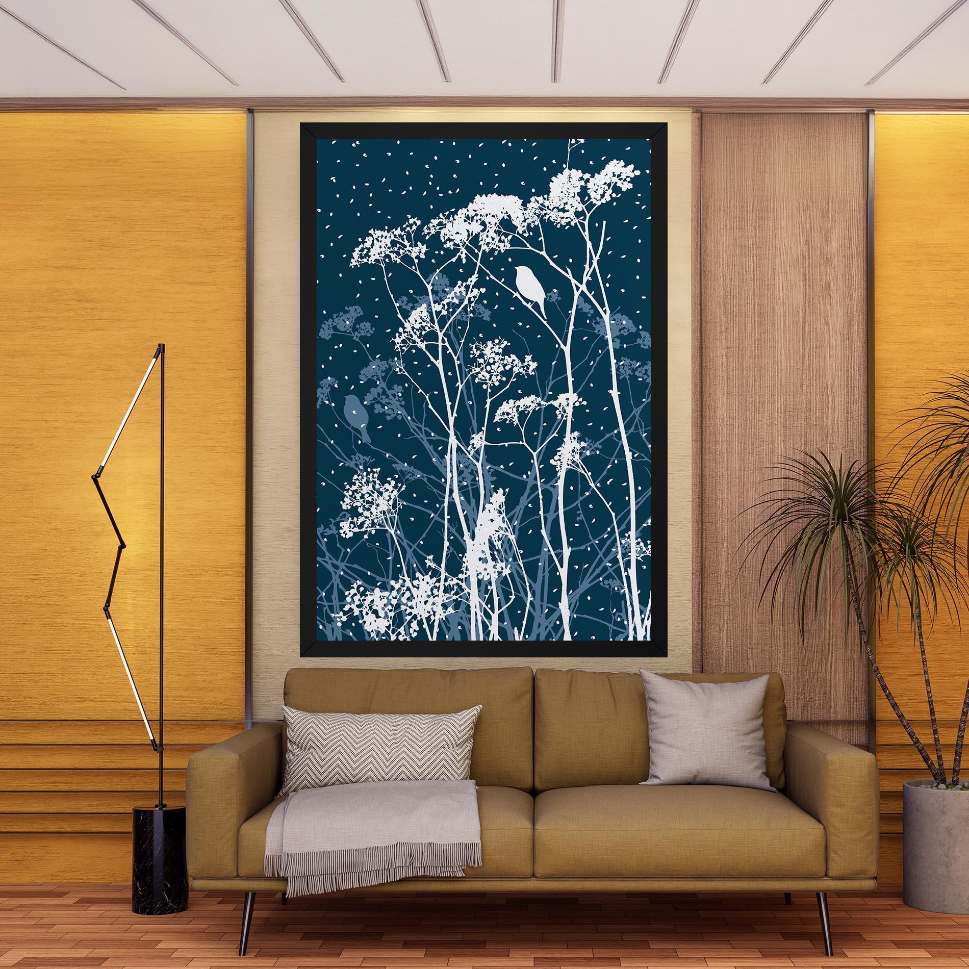 Vászonkép Meadow Flowers mockup 9