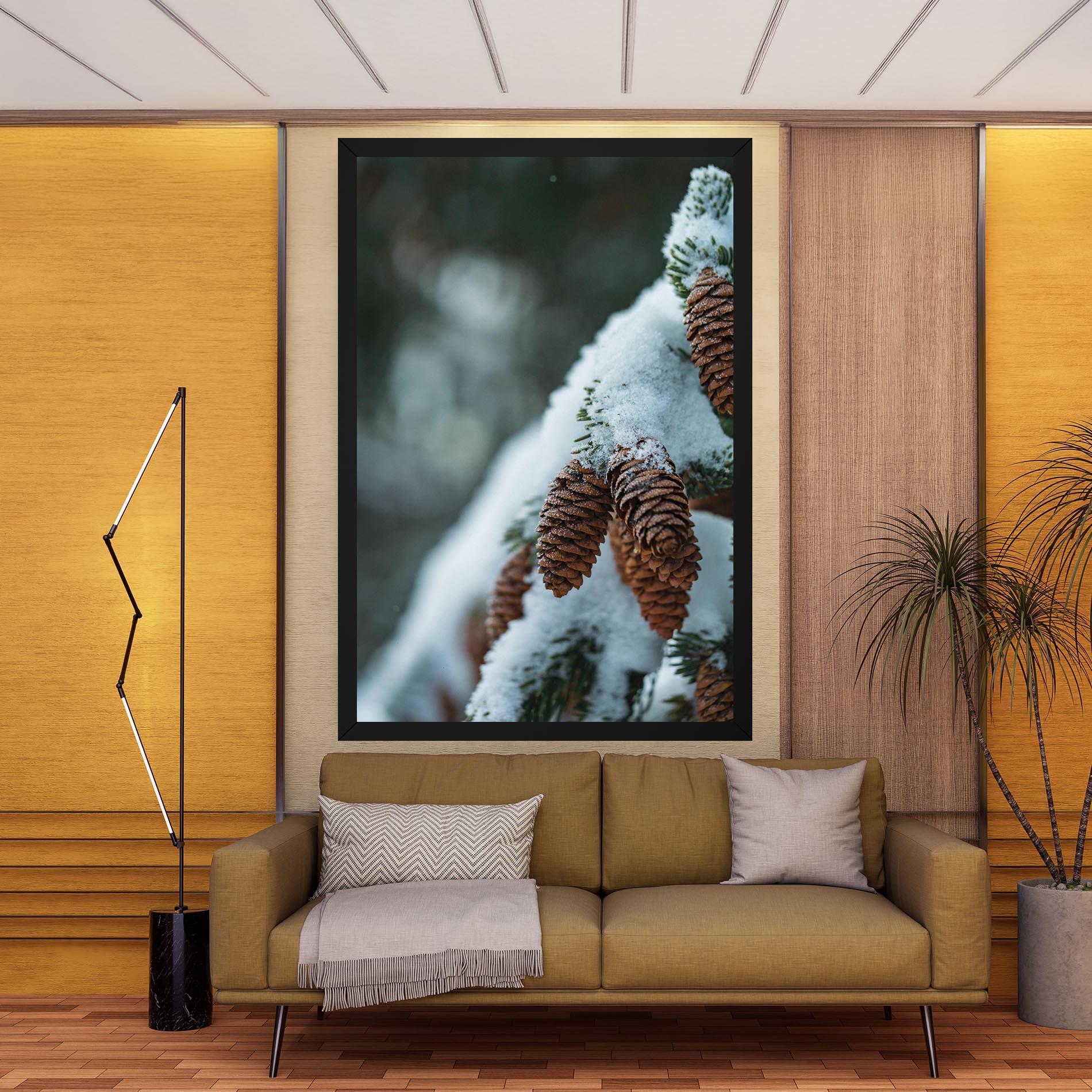 Vászonkép Pretty Snow Cones mockup 9