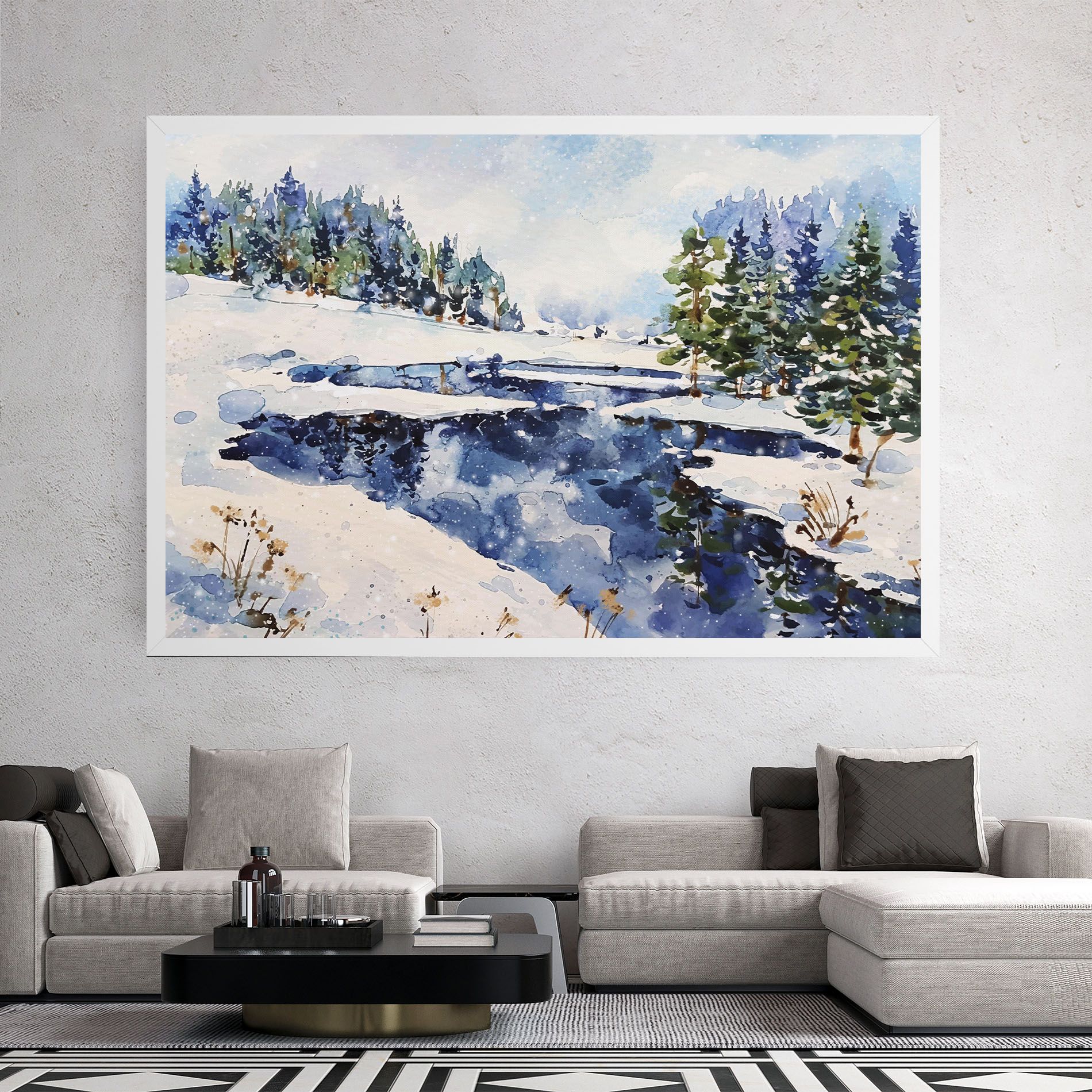 Winter Painting mockup 2