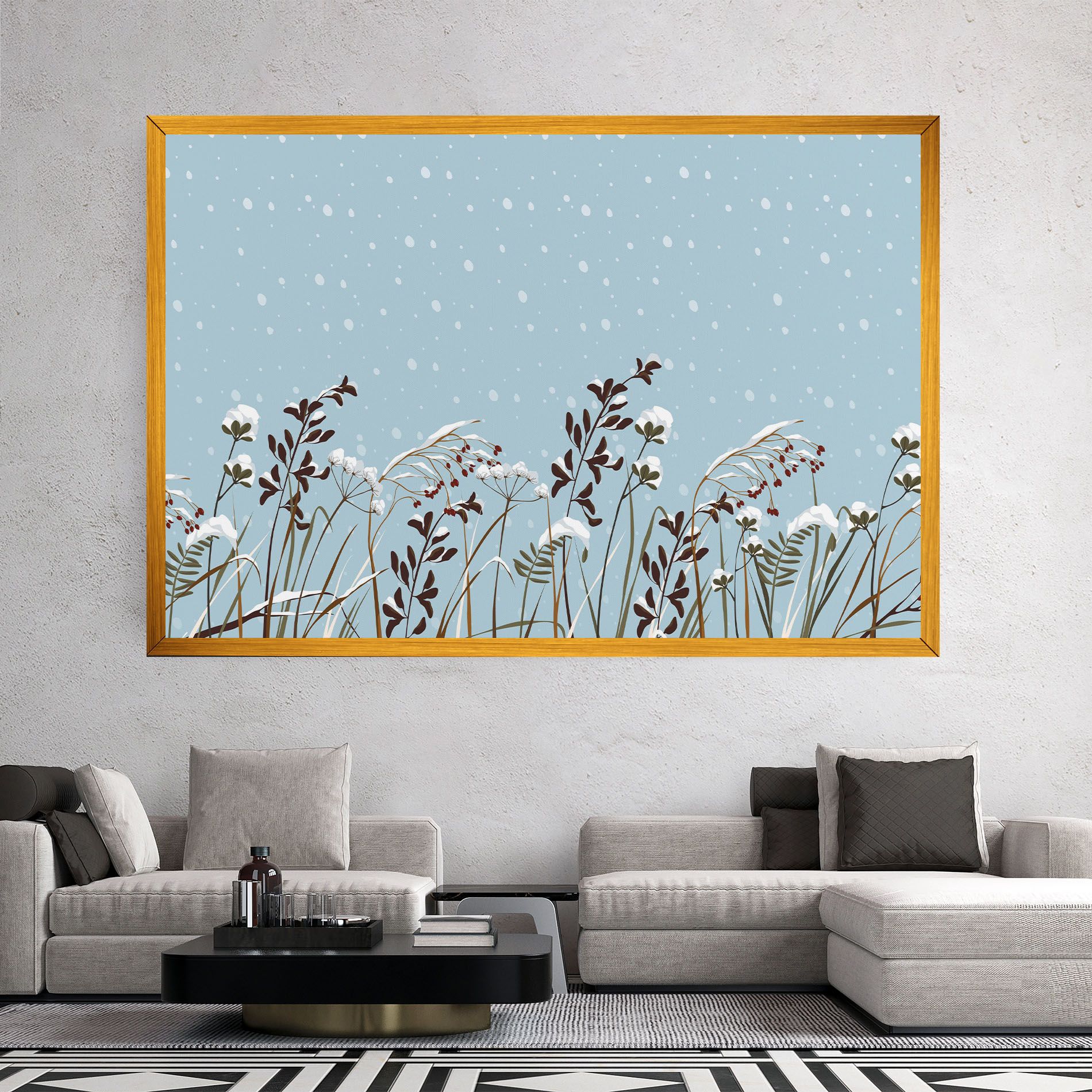 Snow Plants mockup 2