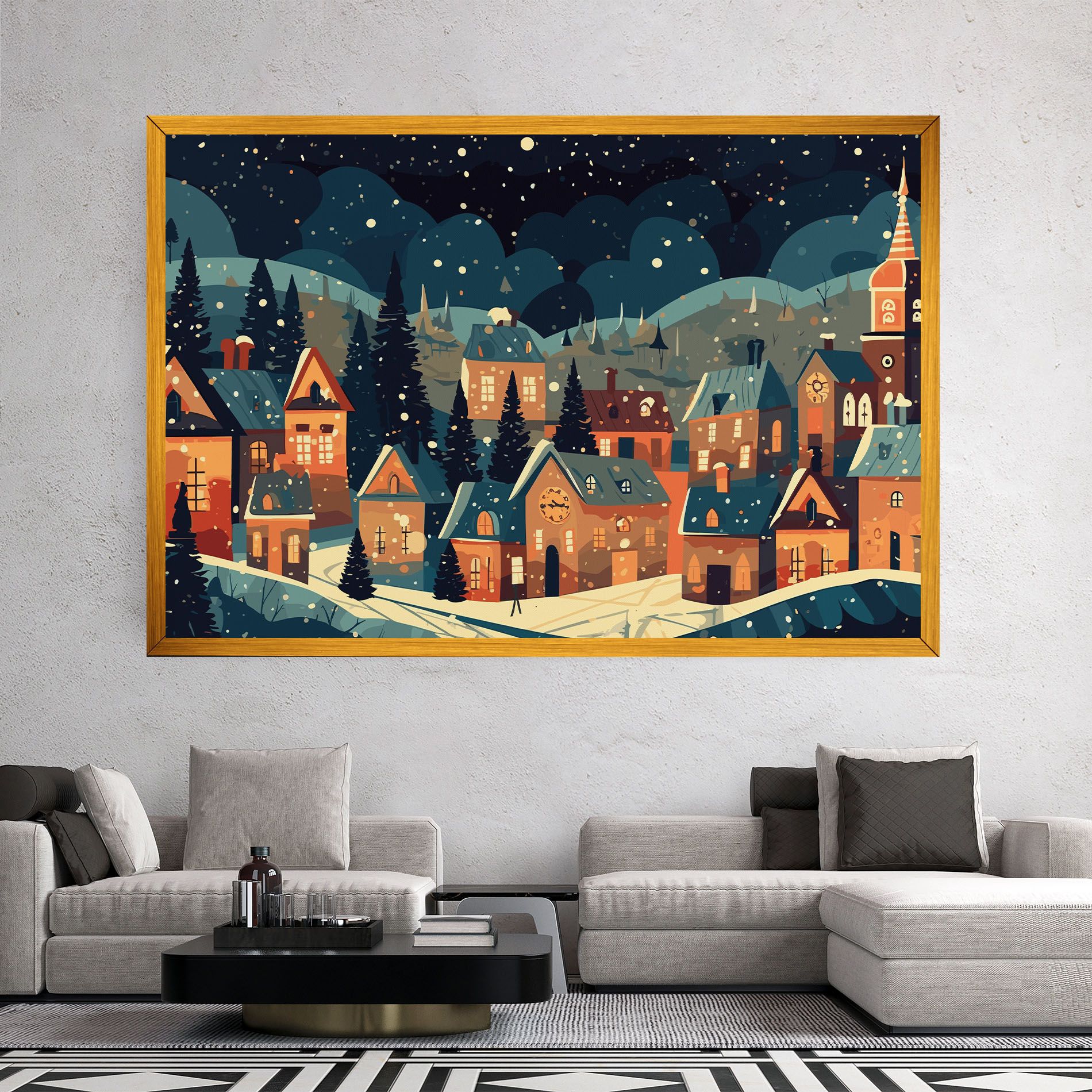 Winter View Houses mockup 2