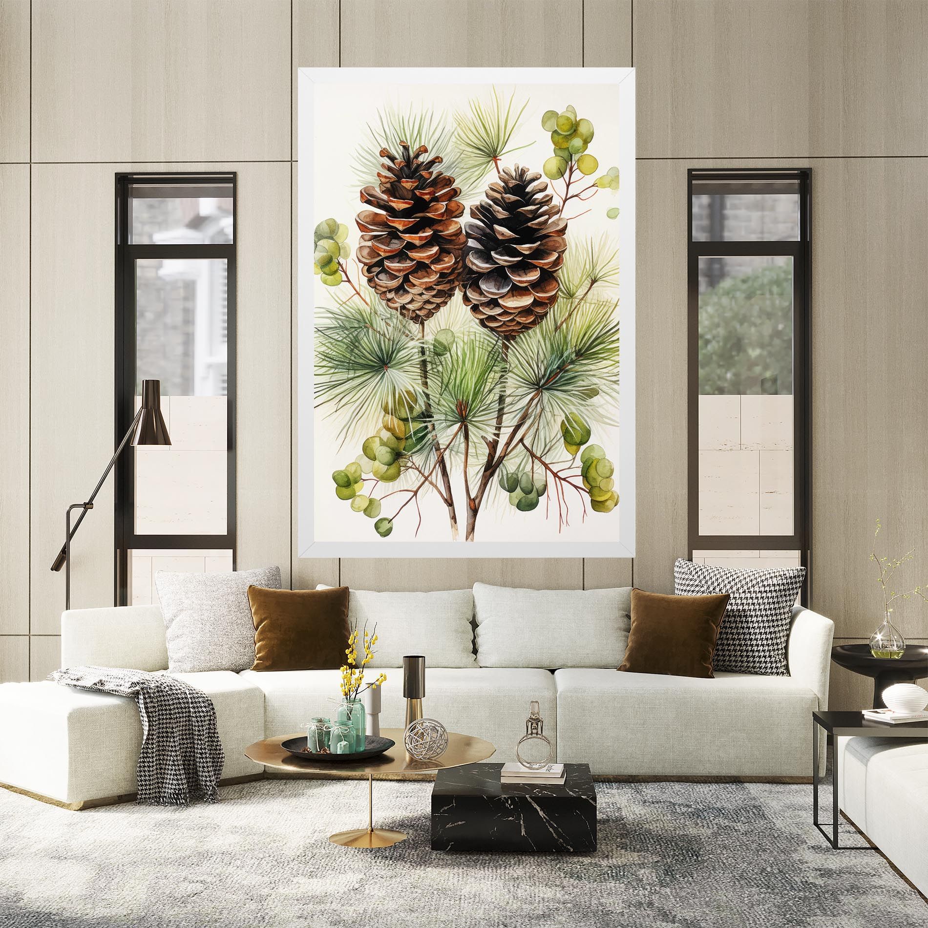 Brown Cones mockup 2