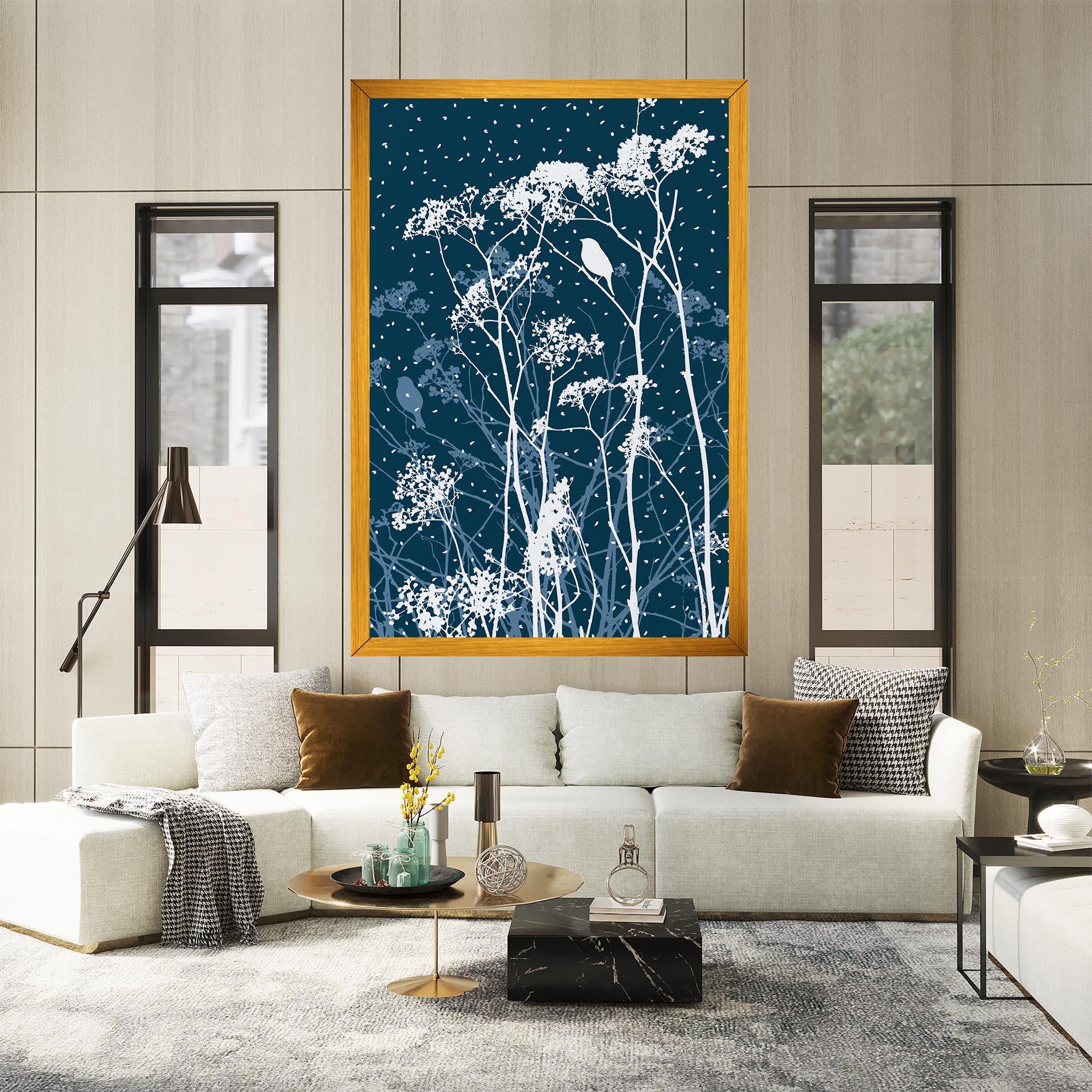 Vászonkép Meadow Flowers mockup 2