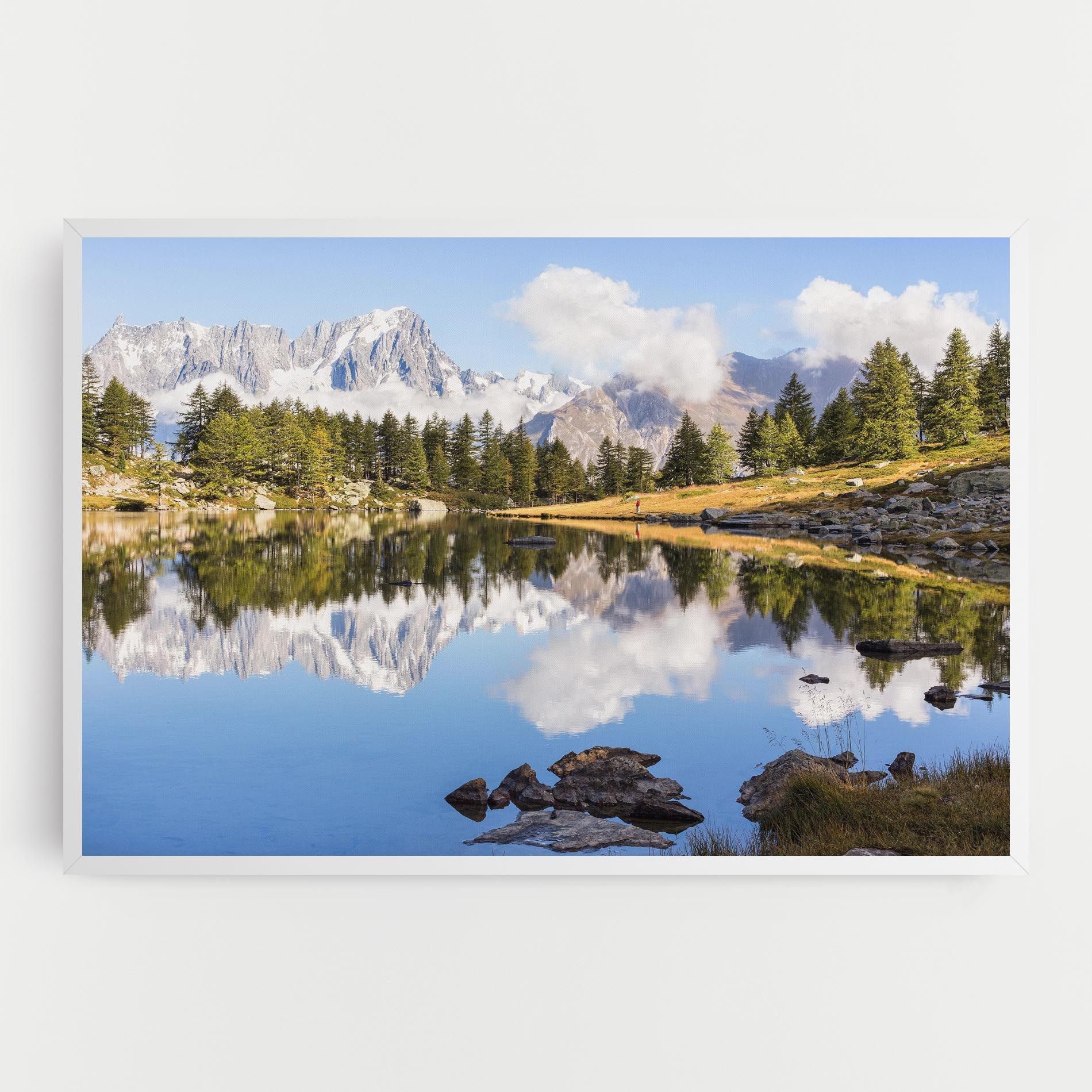 Mountain Reflection mockup 0