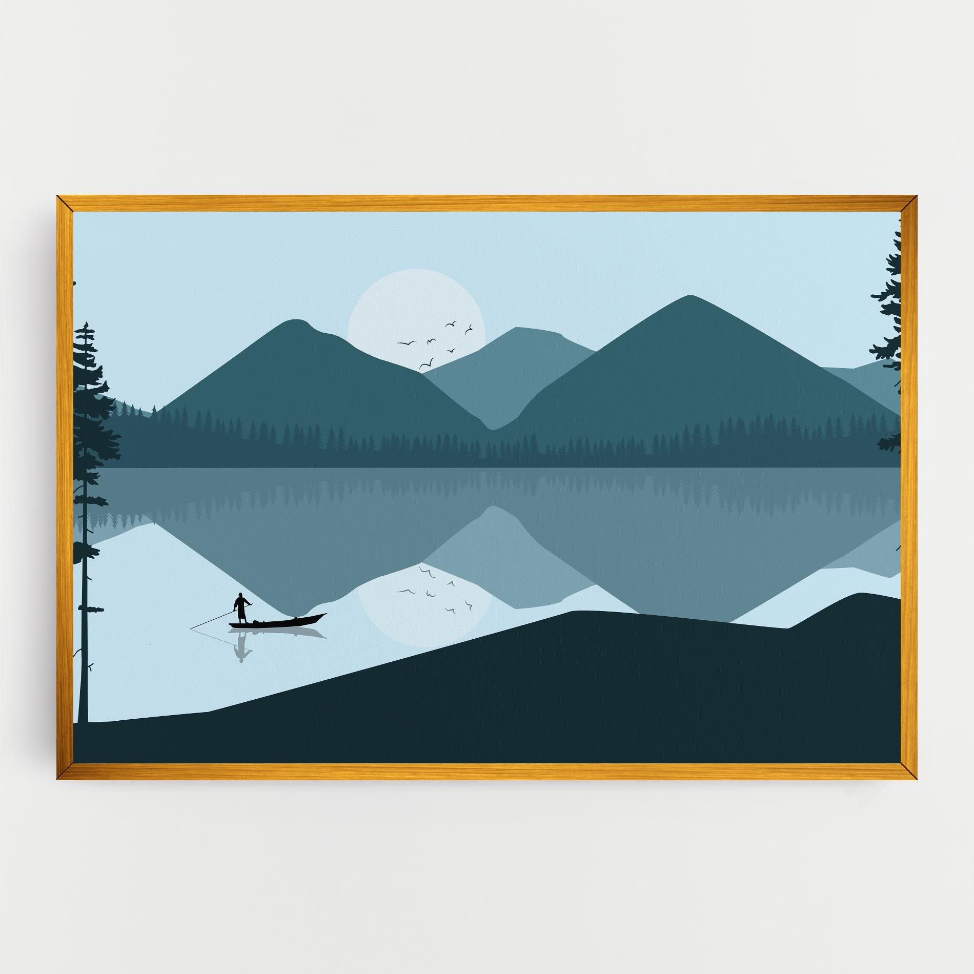 Blue Light Lake mockup 0