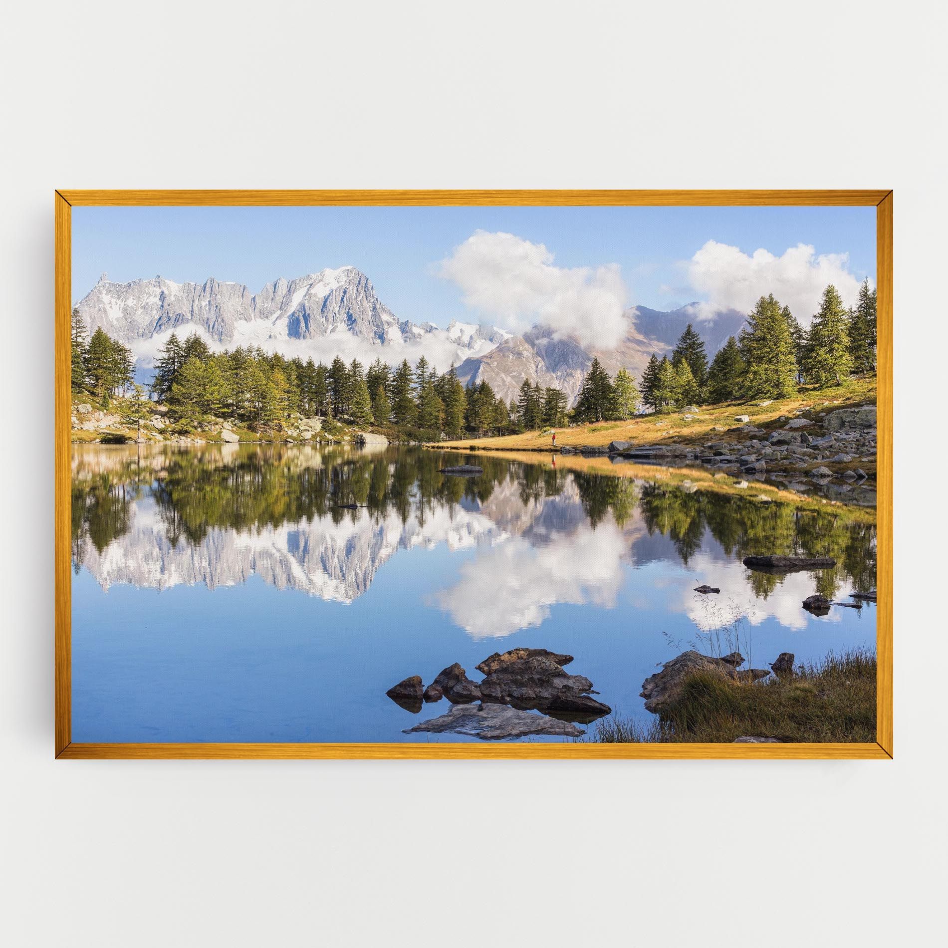 Mountain Reflection mockup 0