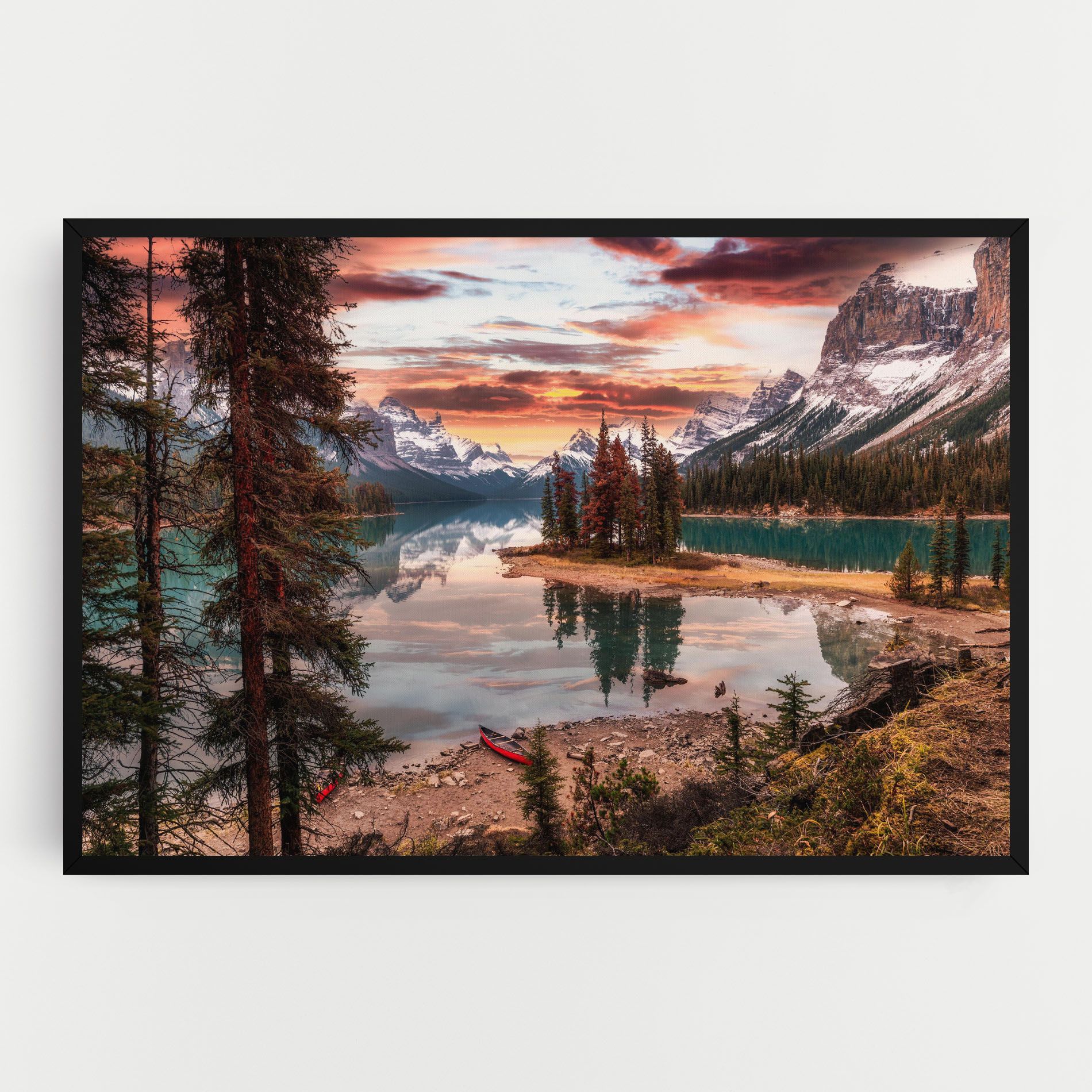 Sunset Lake View mockup 0