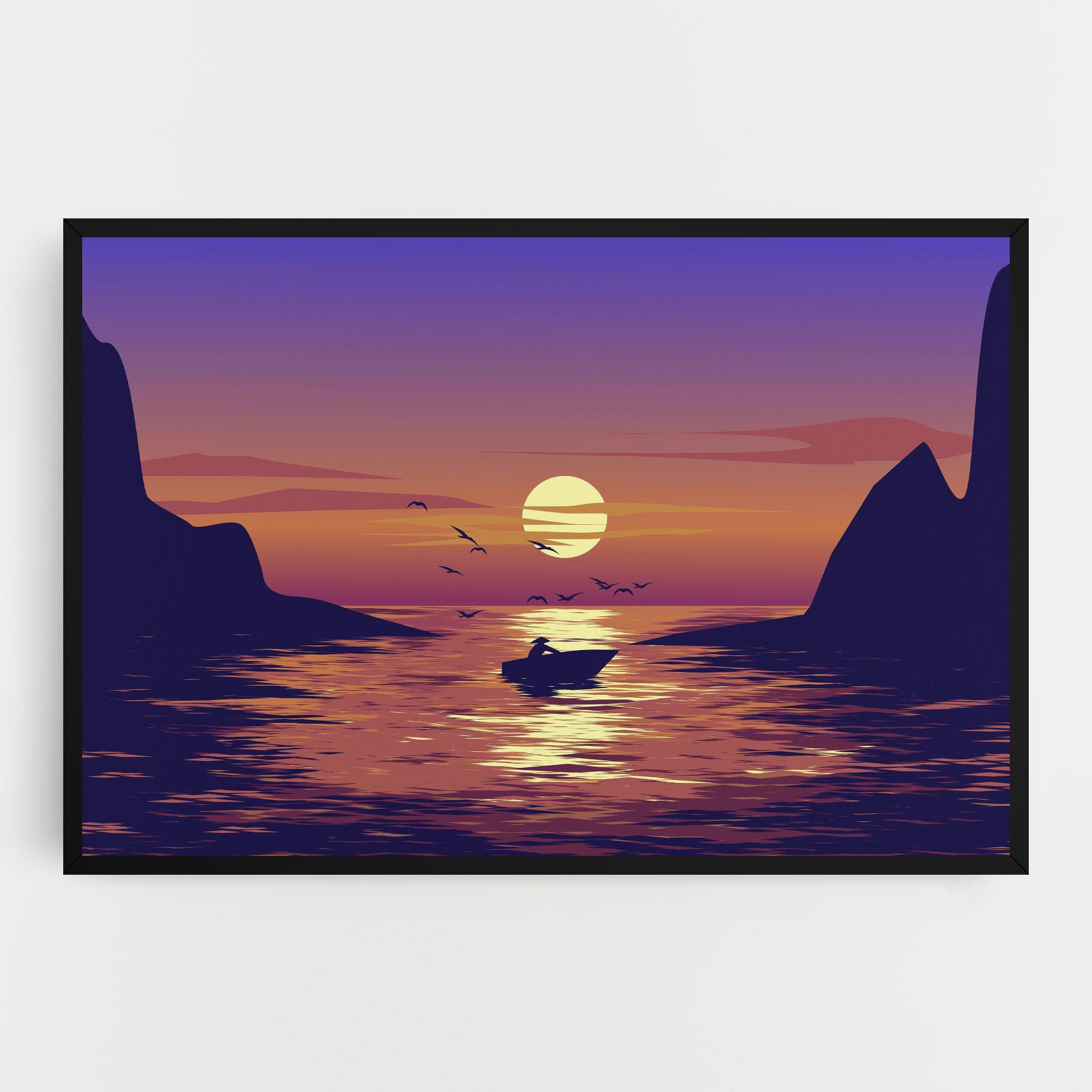 Sunset Scenery View mockup 0