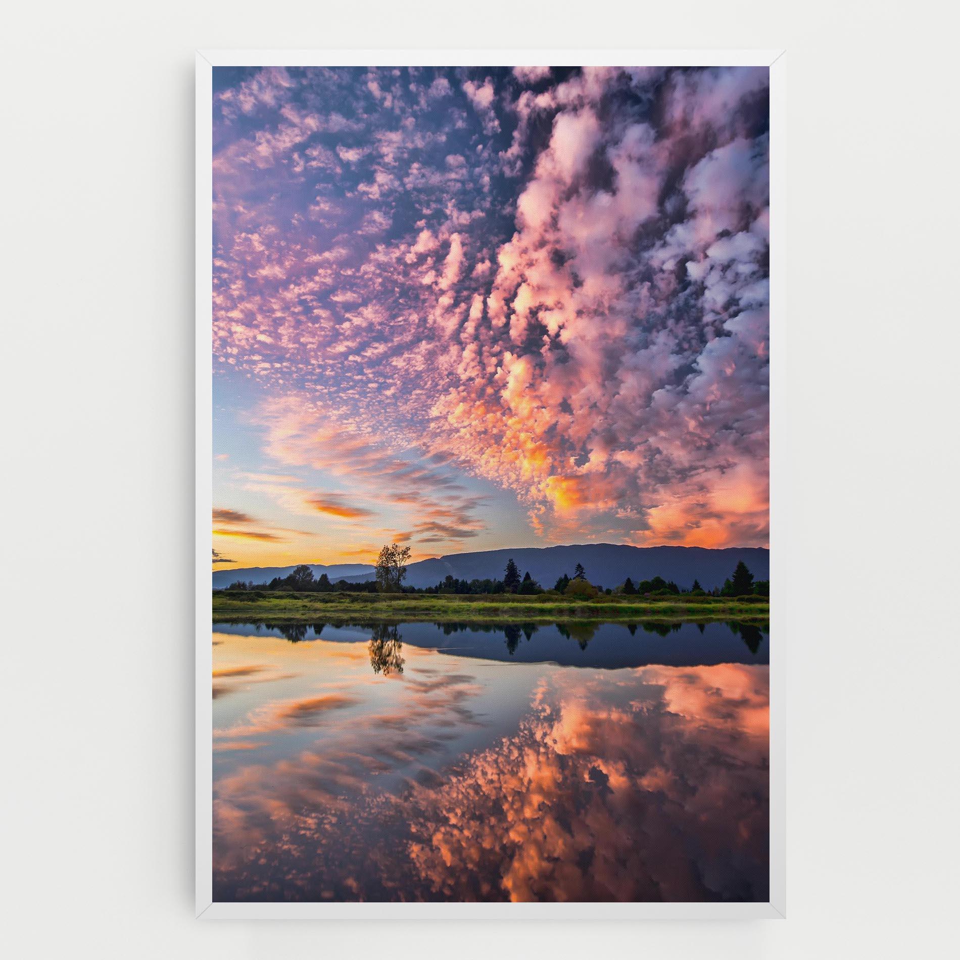 Vászonkép Beautiful Sky mockup 0