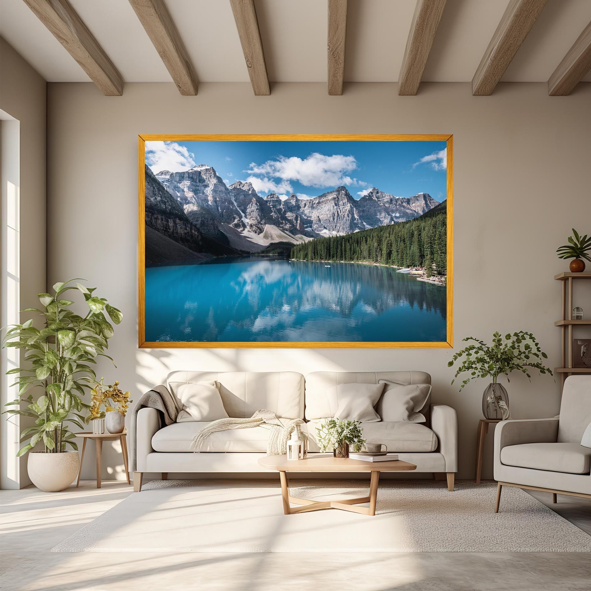 Beautiful Lake Canada mockup 6