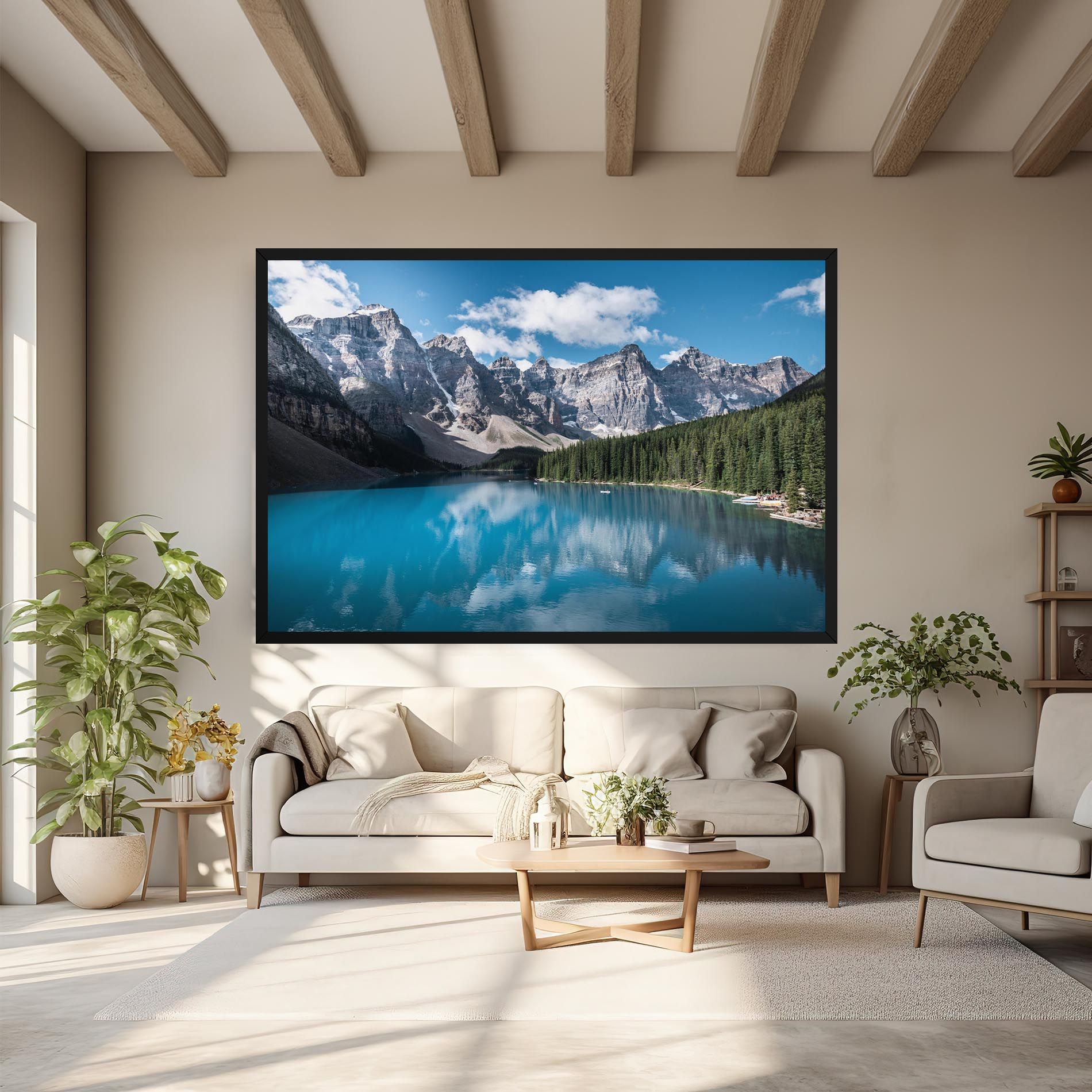 Beautiful Lake Canada mockup 6