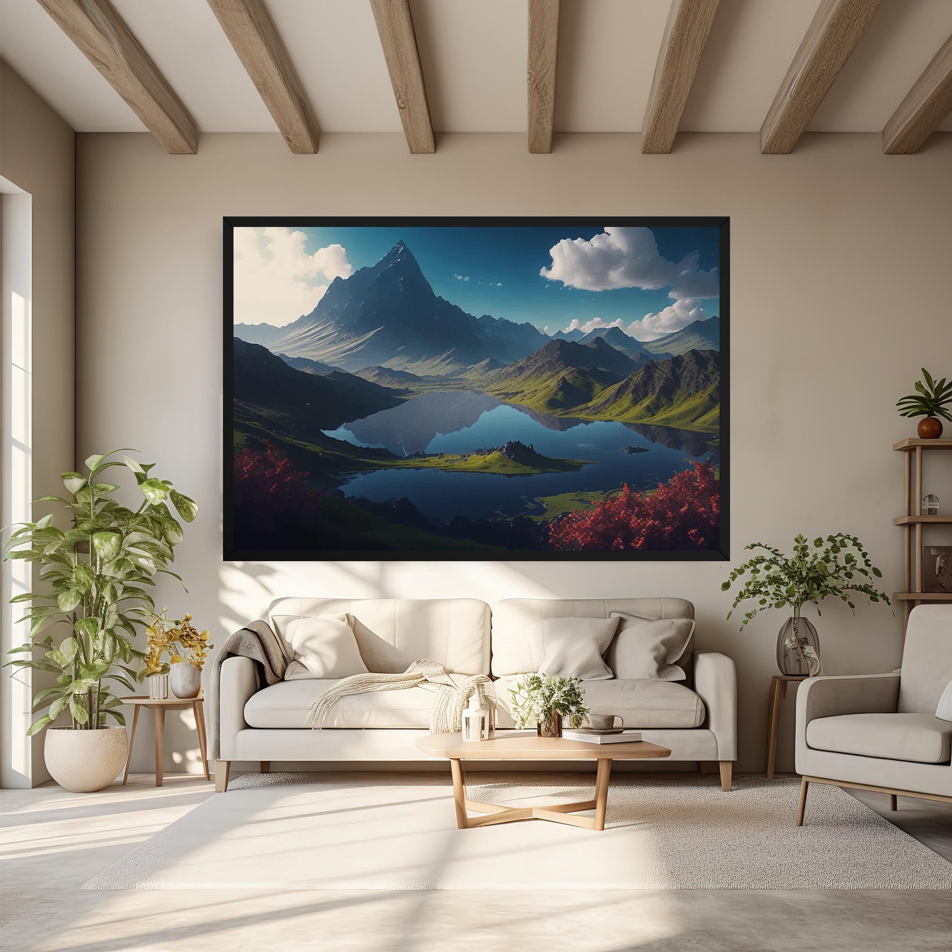 Red Flower Lake mockup 6