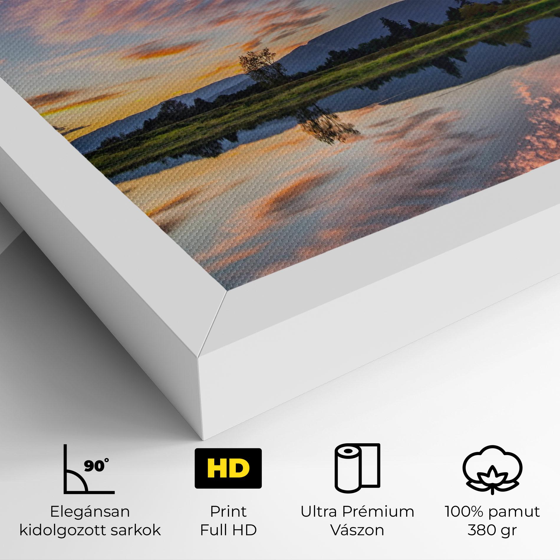 Vászonkép Beautiful Sky mockup 4