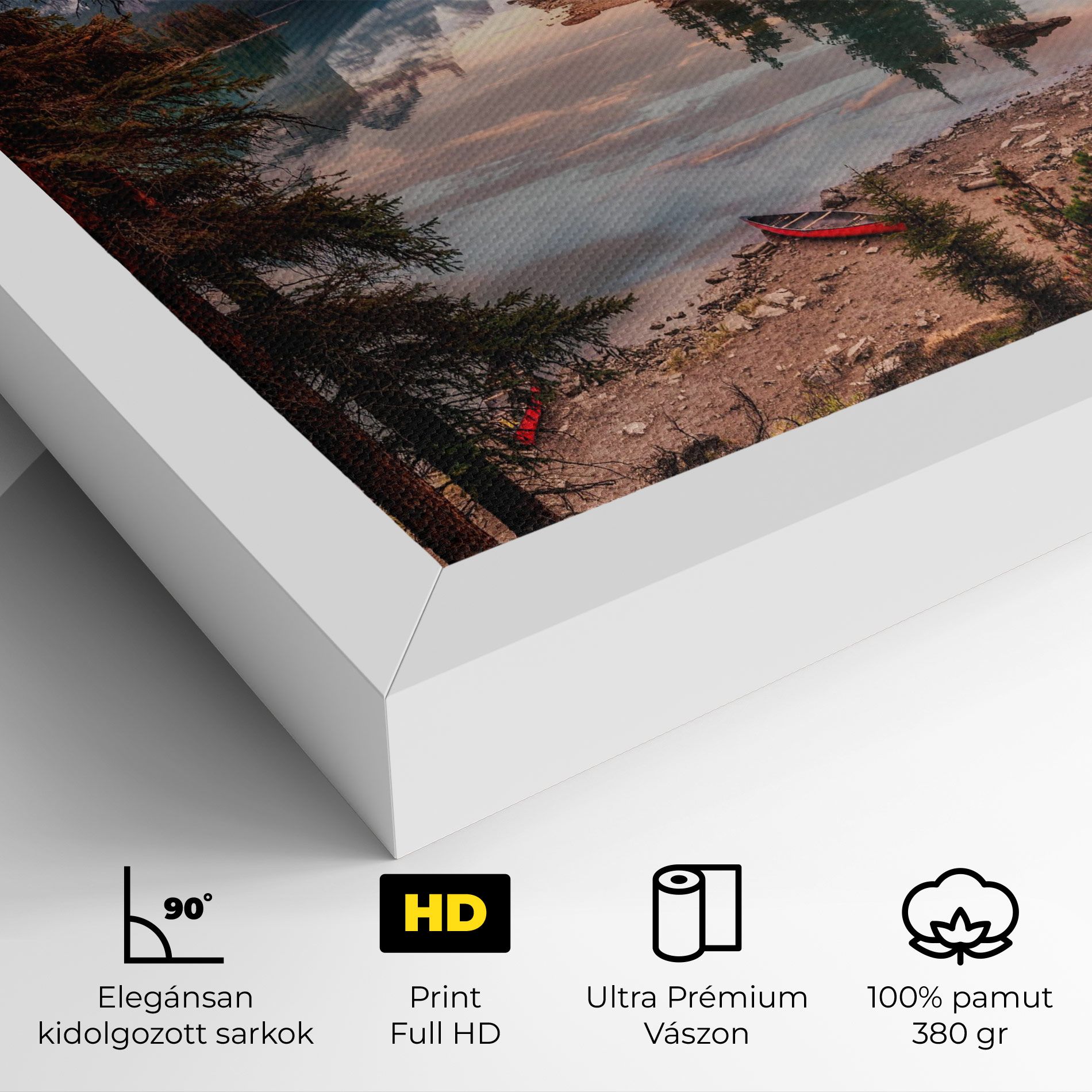 Sunset Lake View mockup 4