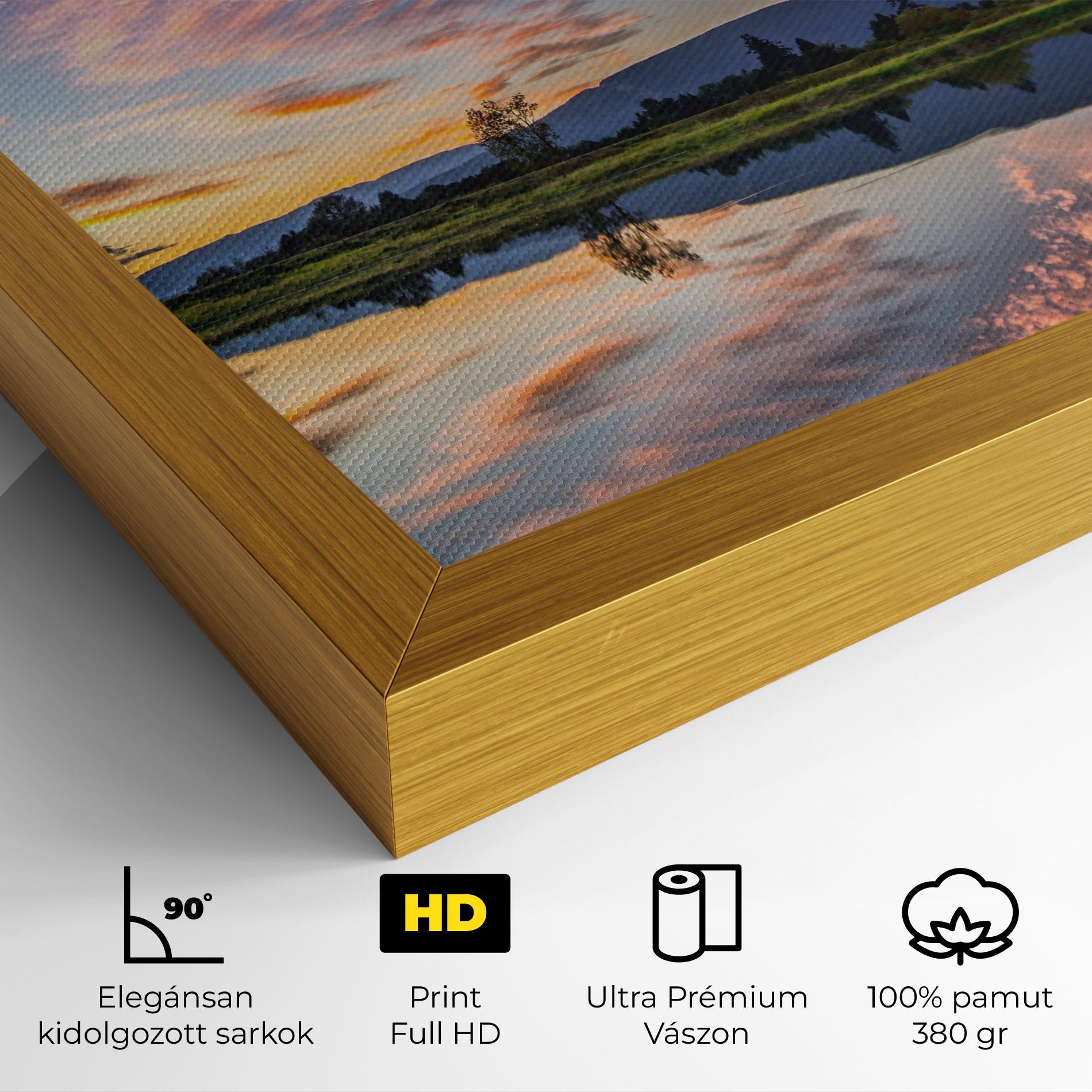 Vászonkép Beautiful Sky mockup 4