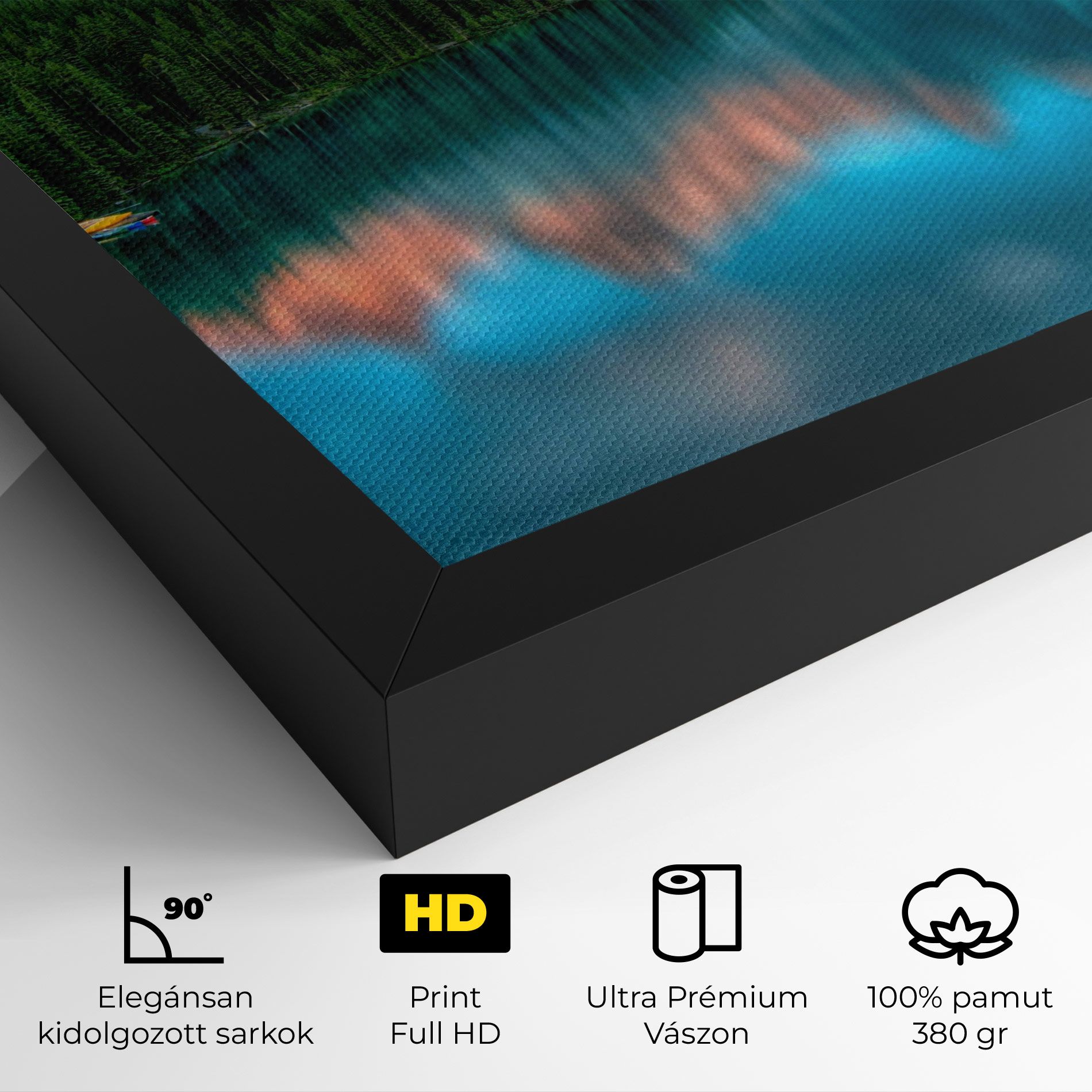 Beautiful Blue Lake mockup 4