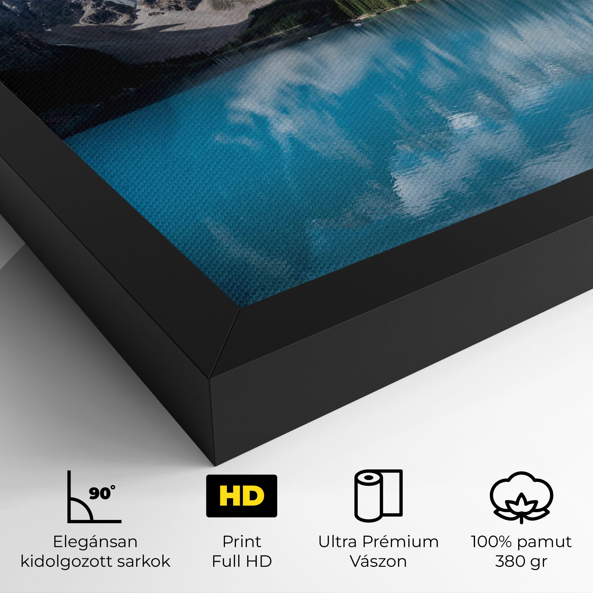 Beautiful Lake Canada mockup 4