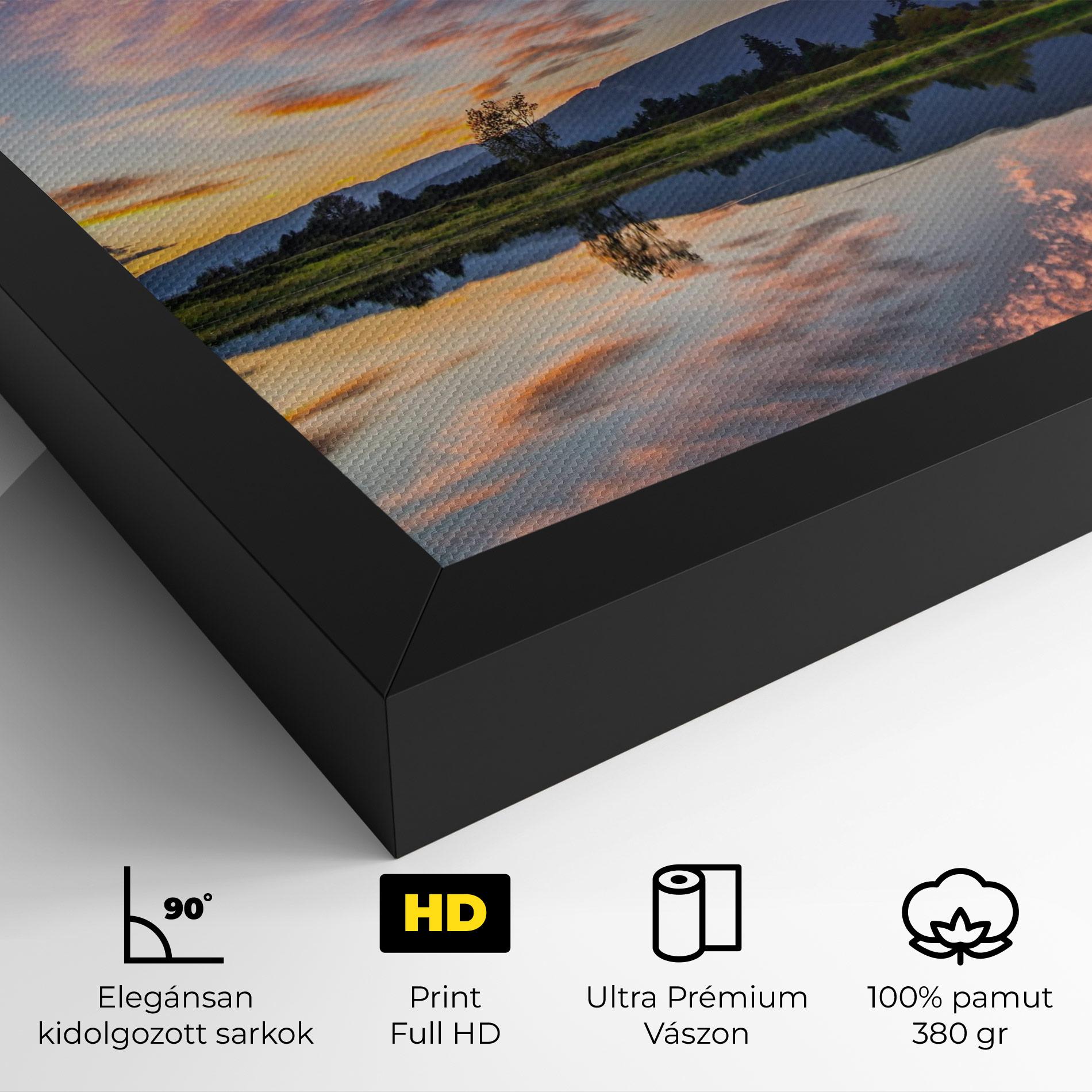 Vászonkép Beautiful Sky mockup 4