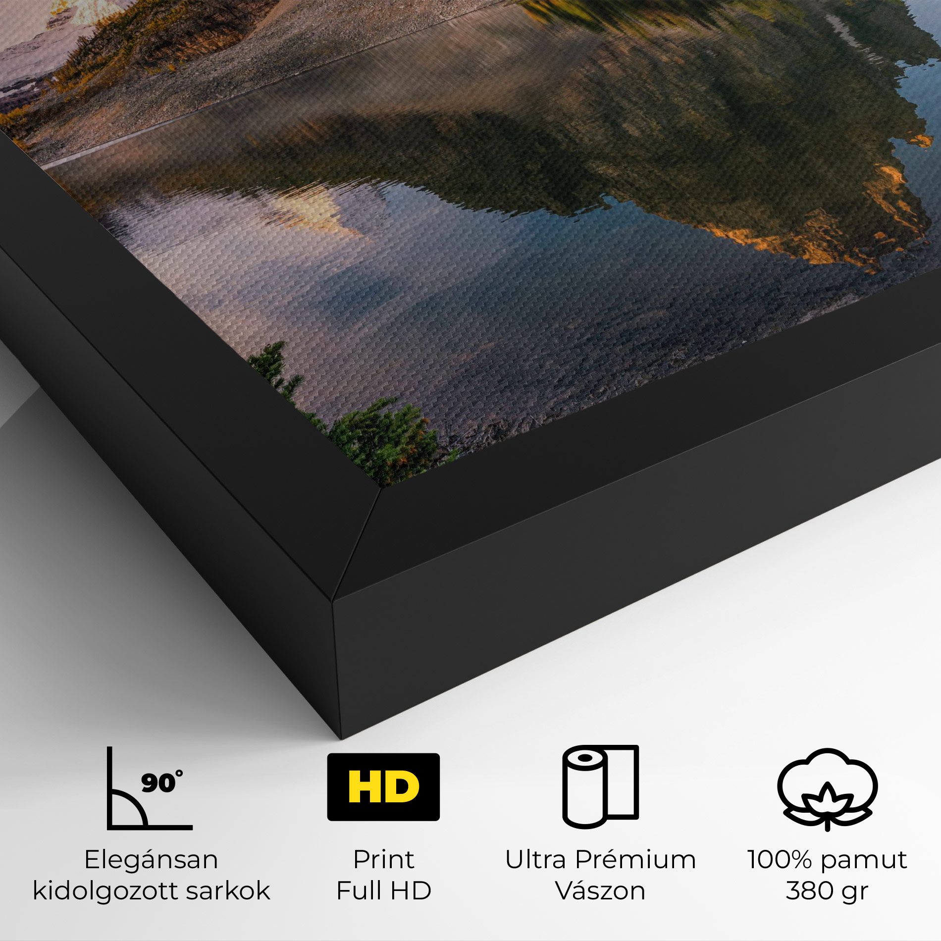 Mountain Sunrise Lake mockup 4
