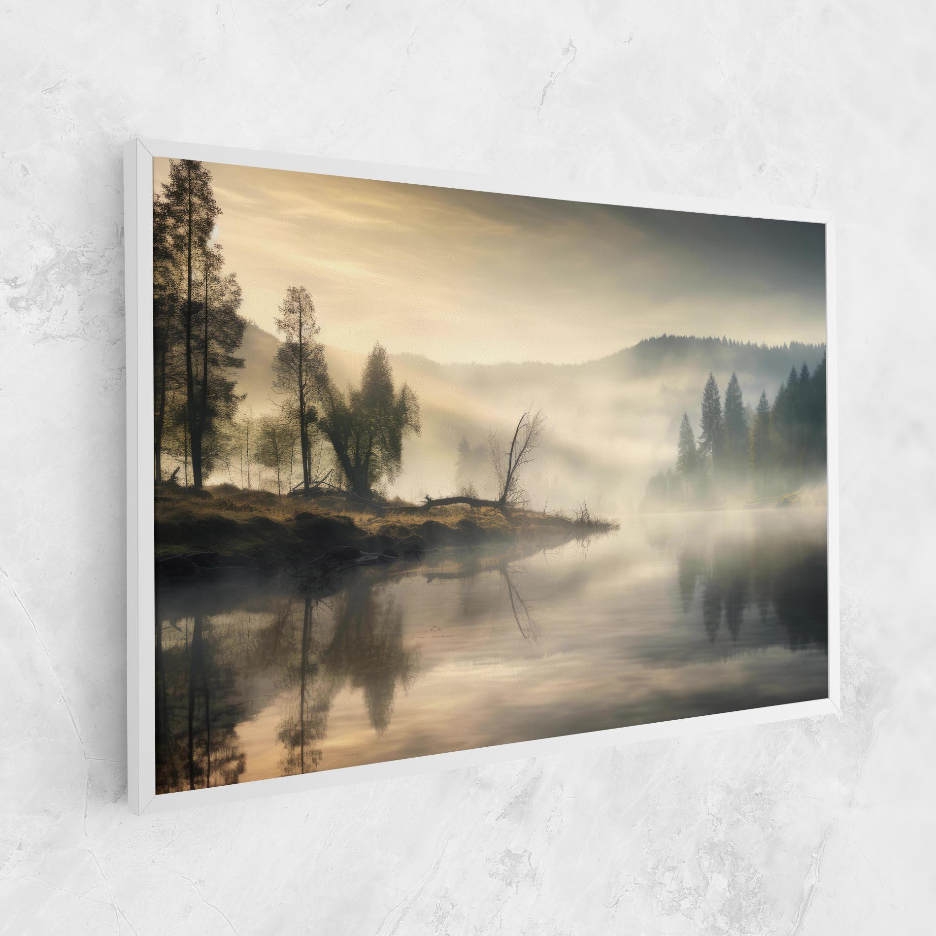 Vászonkép Foggy Morning mockup 1