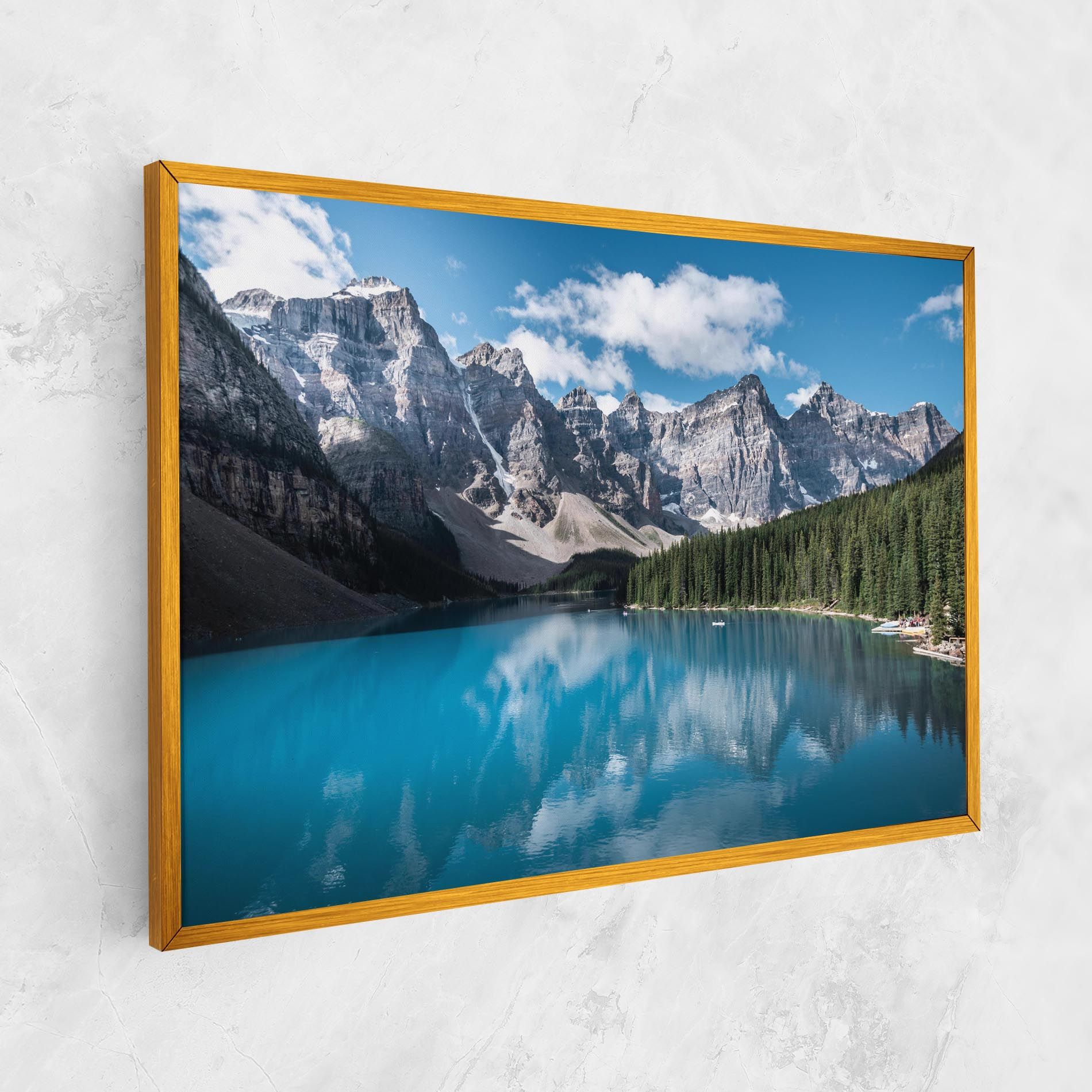 Beautiful Lake Canada mockup 1