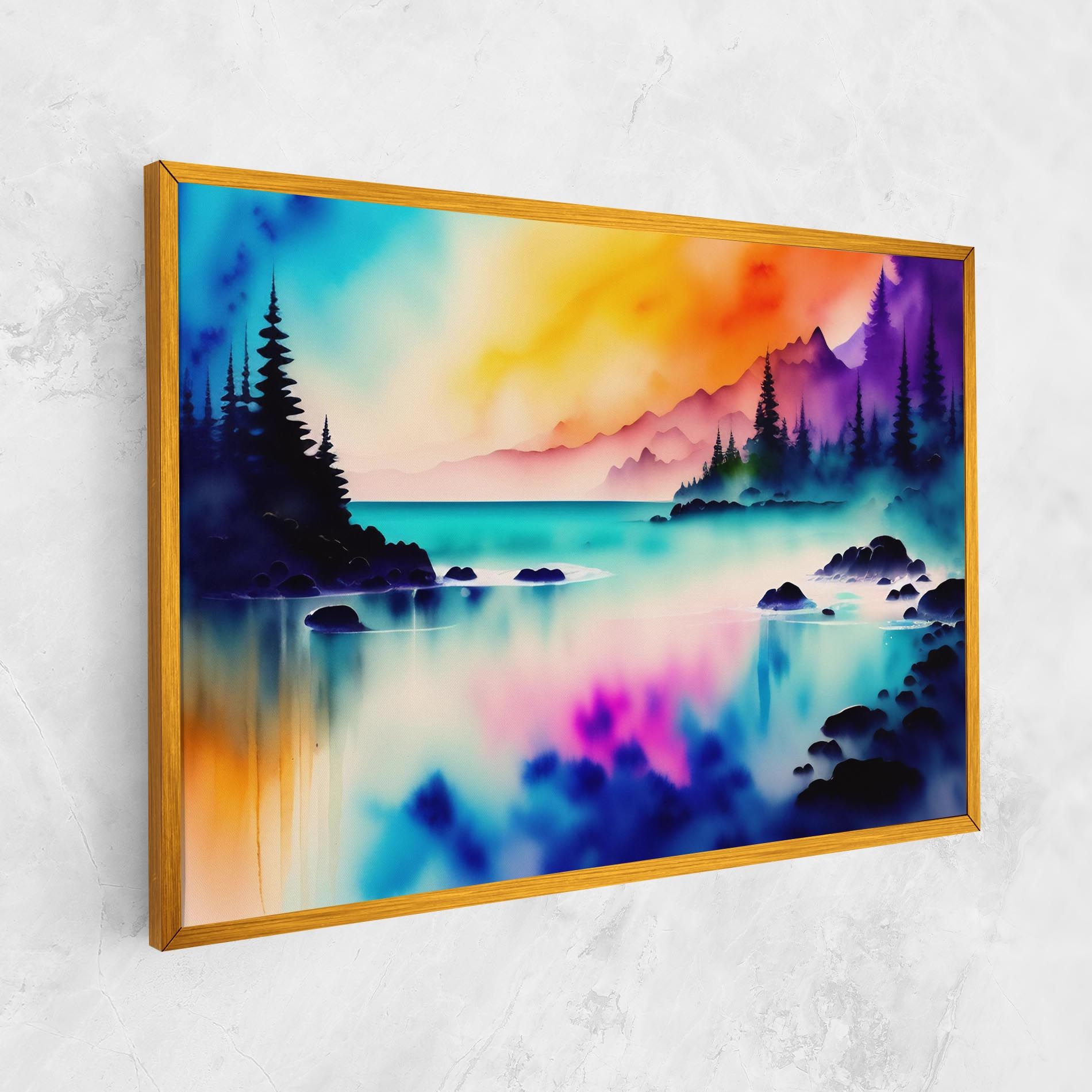 Lake Painting mockup 1
