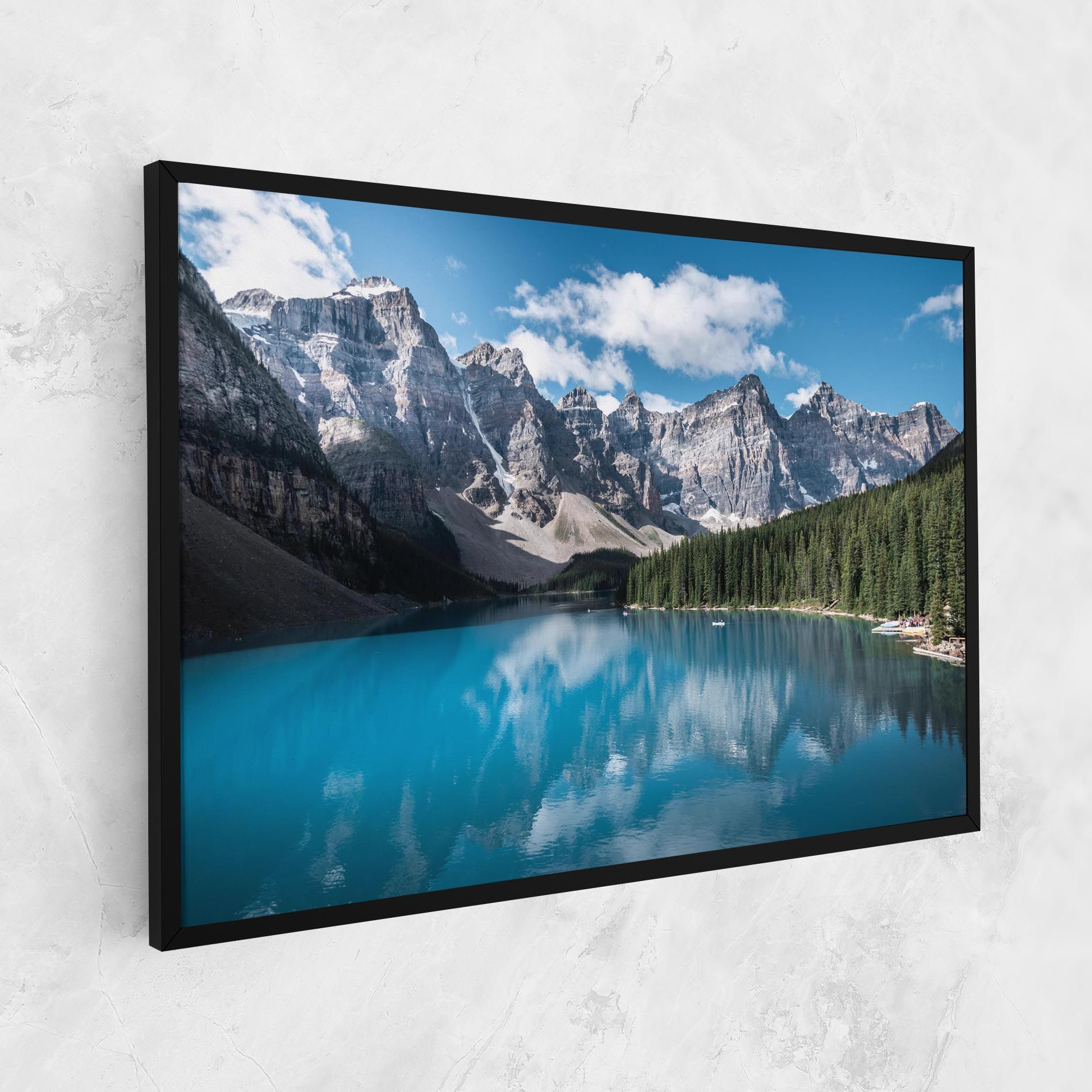 Beautiful Lake Canada mockup 1