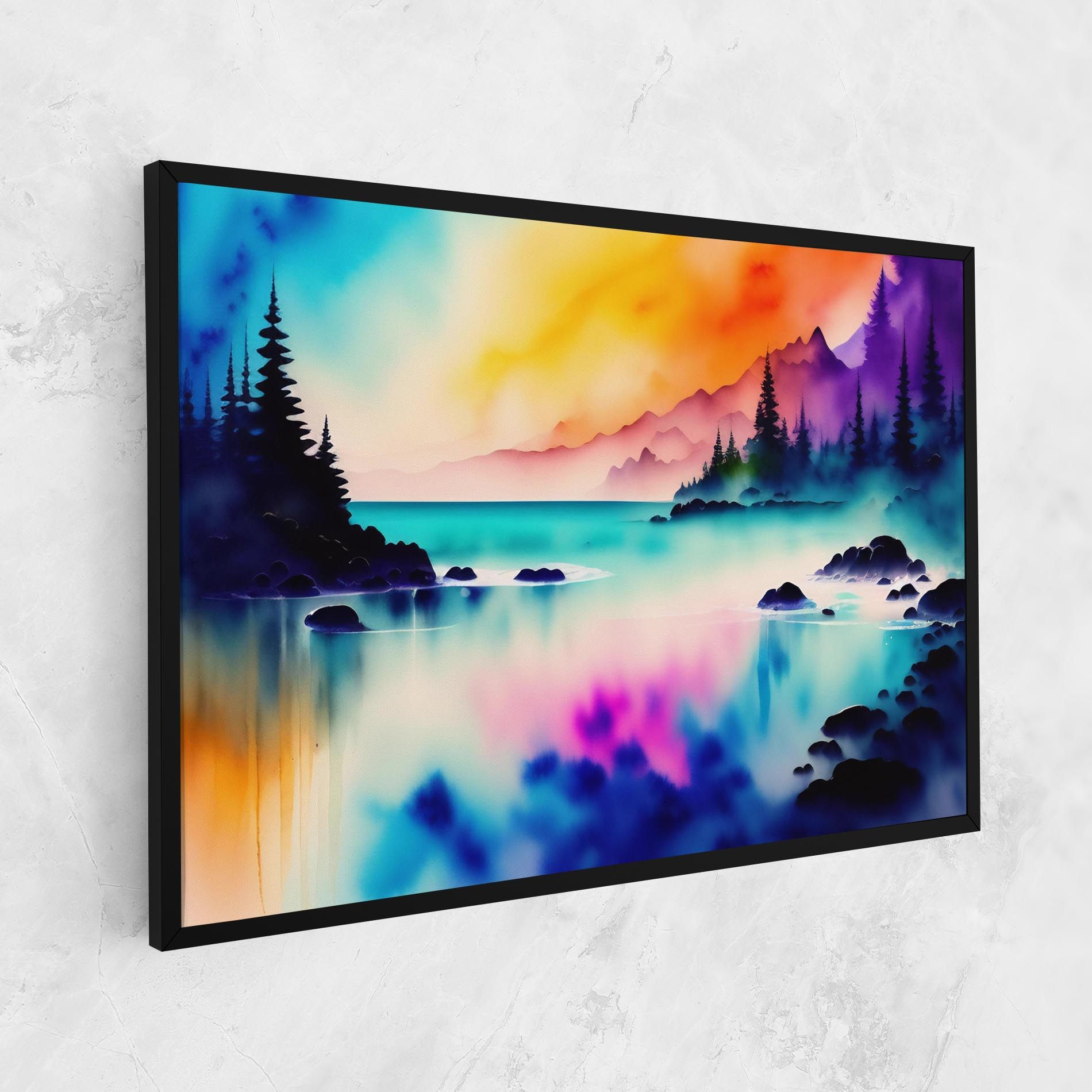 Lake Painting mockup 1