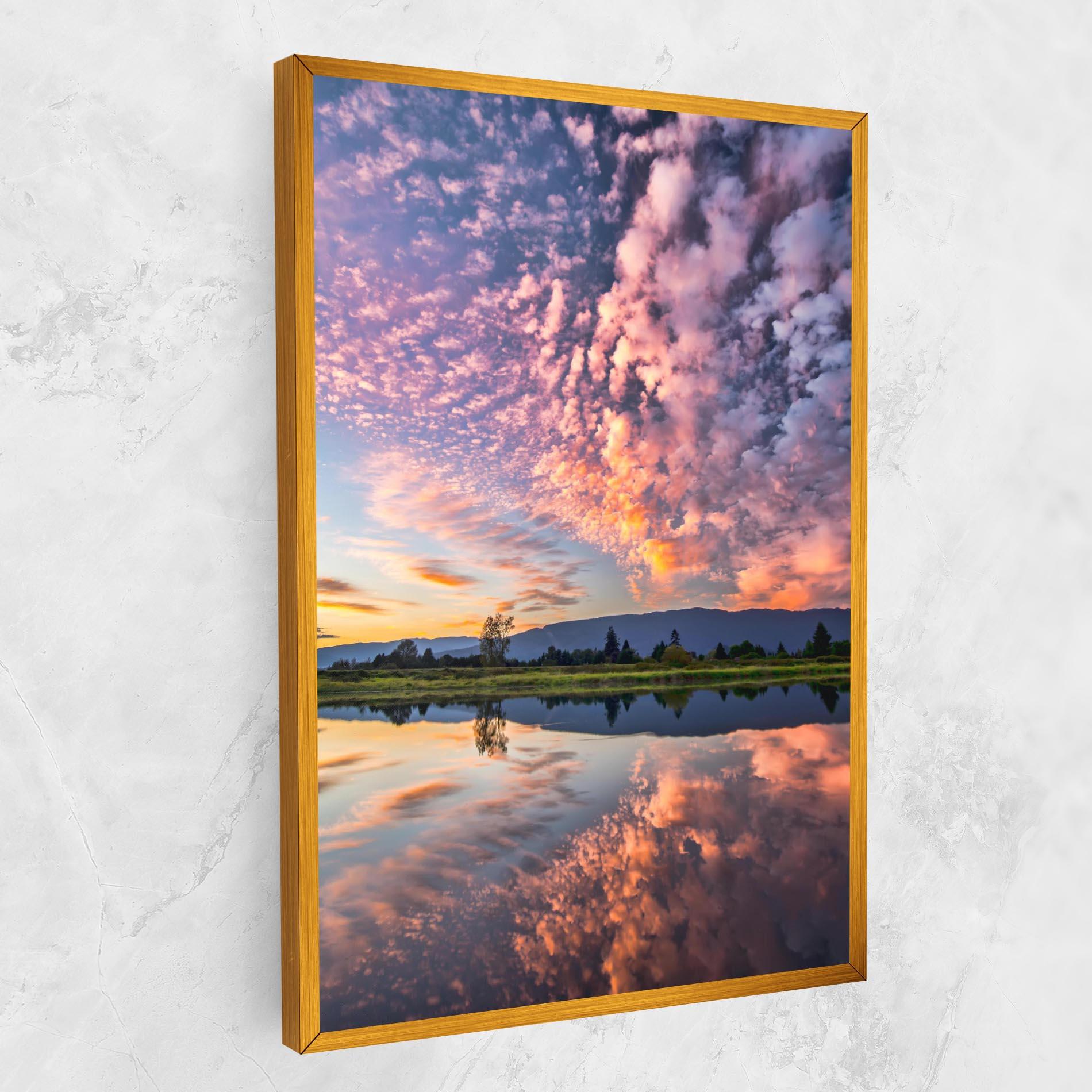 Vászonkép Beautiful Sky mockup 1