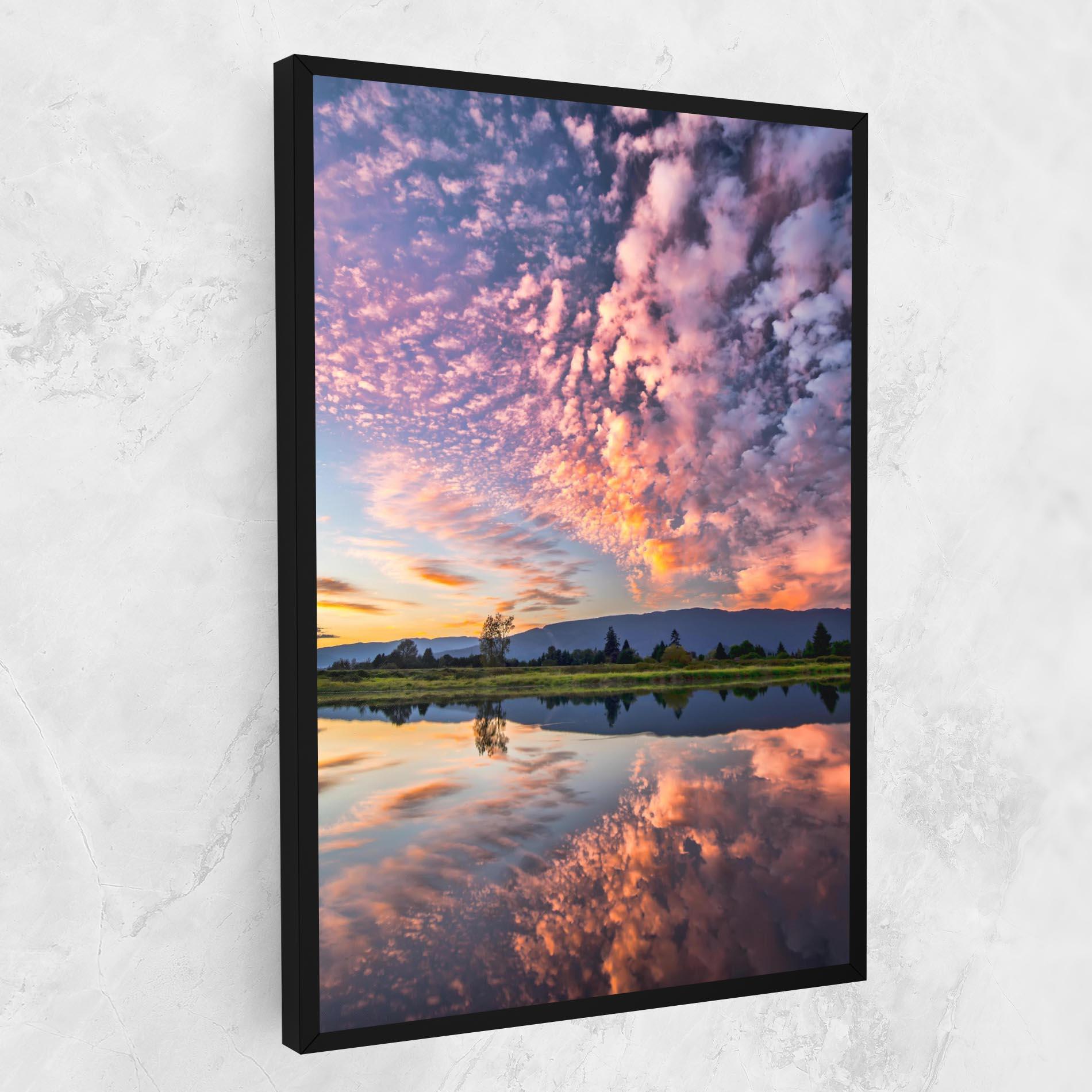 Vászonkép Beautiful Sky mockup 1