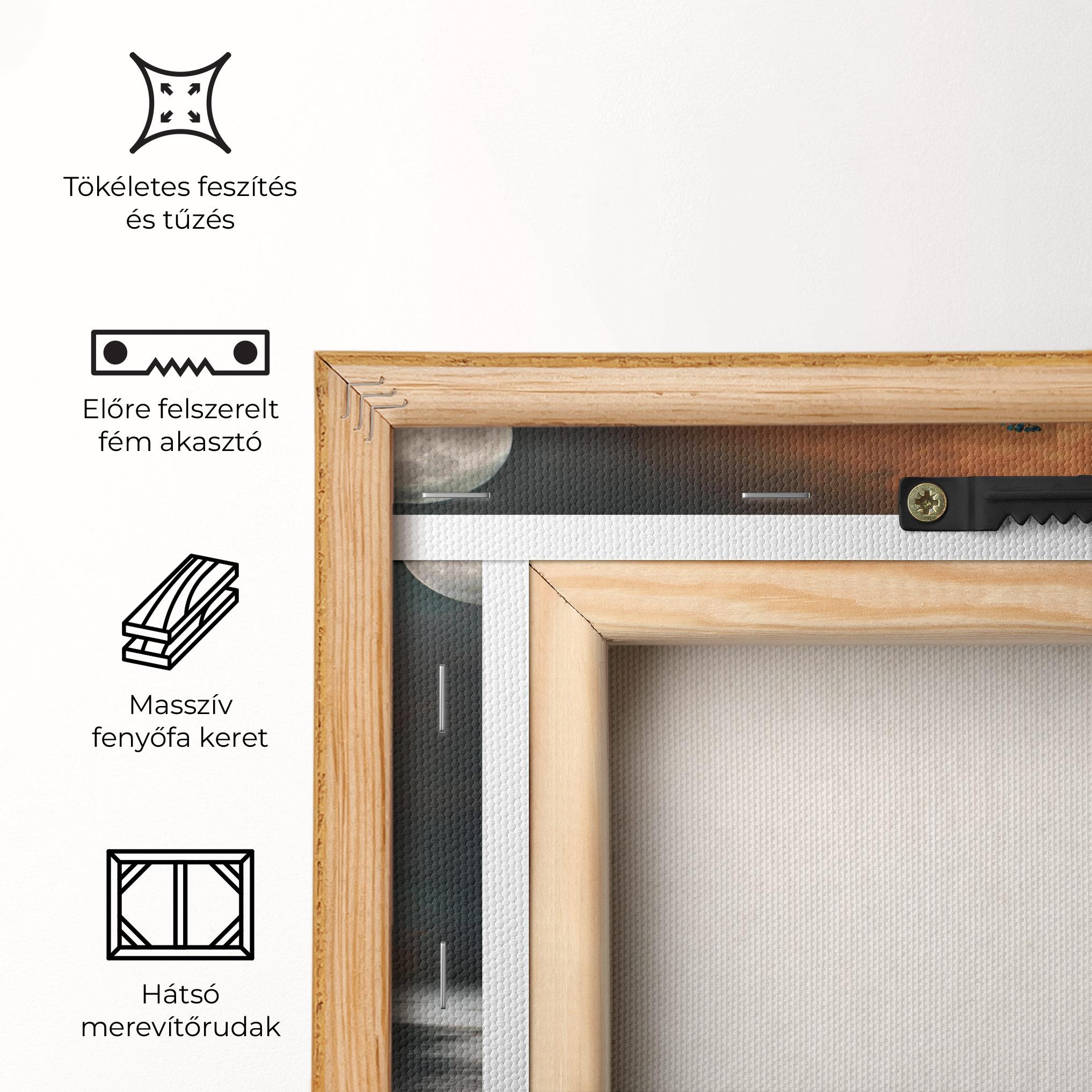 Vászonkép Blue Tree mockup 5