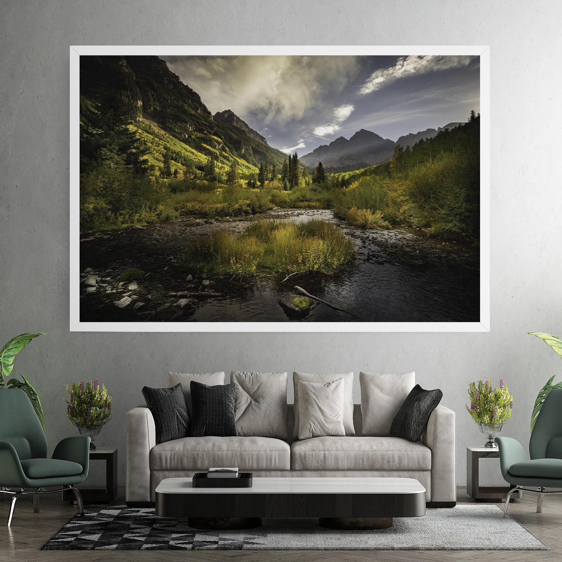 Cloudy Lake mockup 7