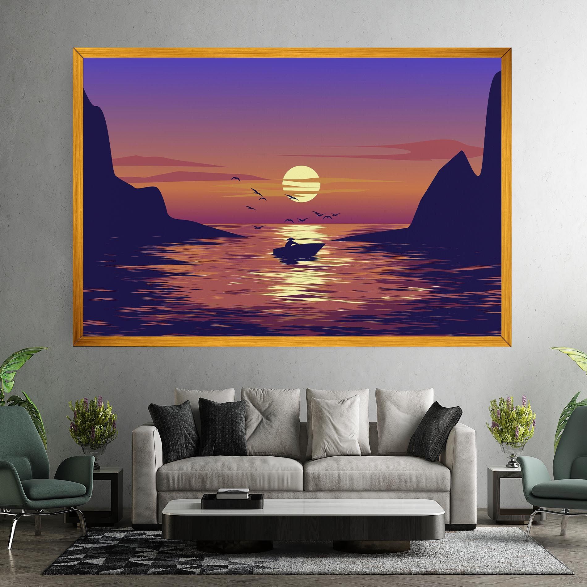Sunset Scenery View mockup 7