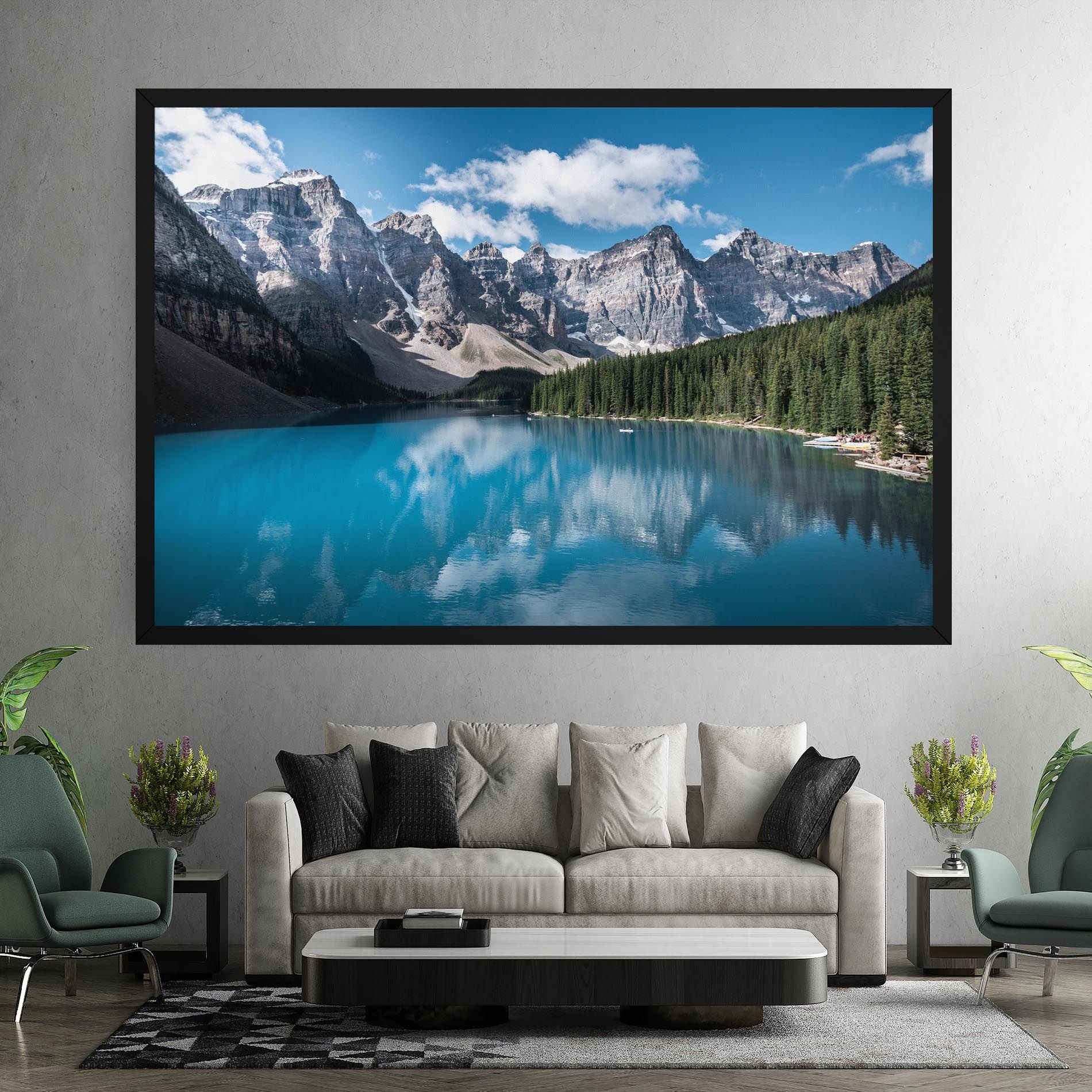 Beautiful Lake Canada mockup 7