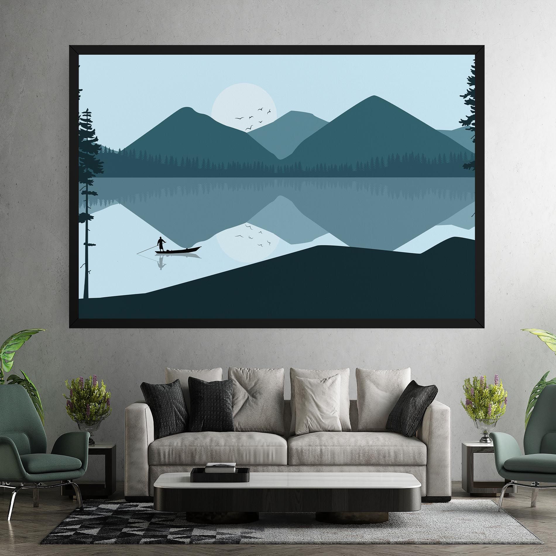 Blue Light Lake mockup 7