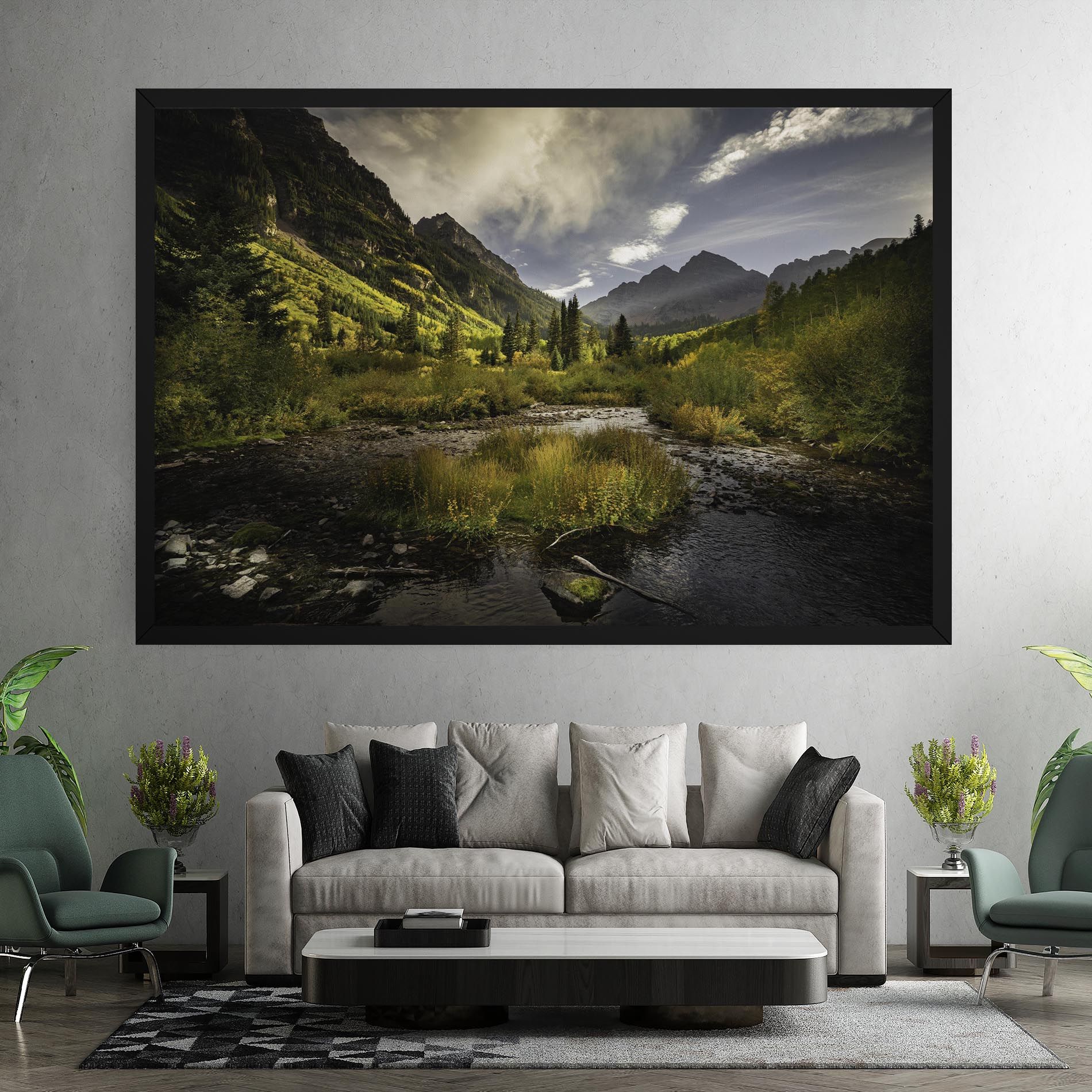 Cloudy Lake mockup 7