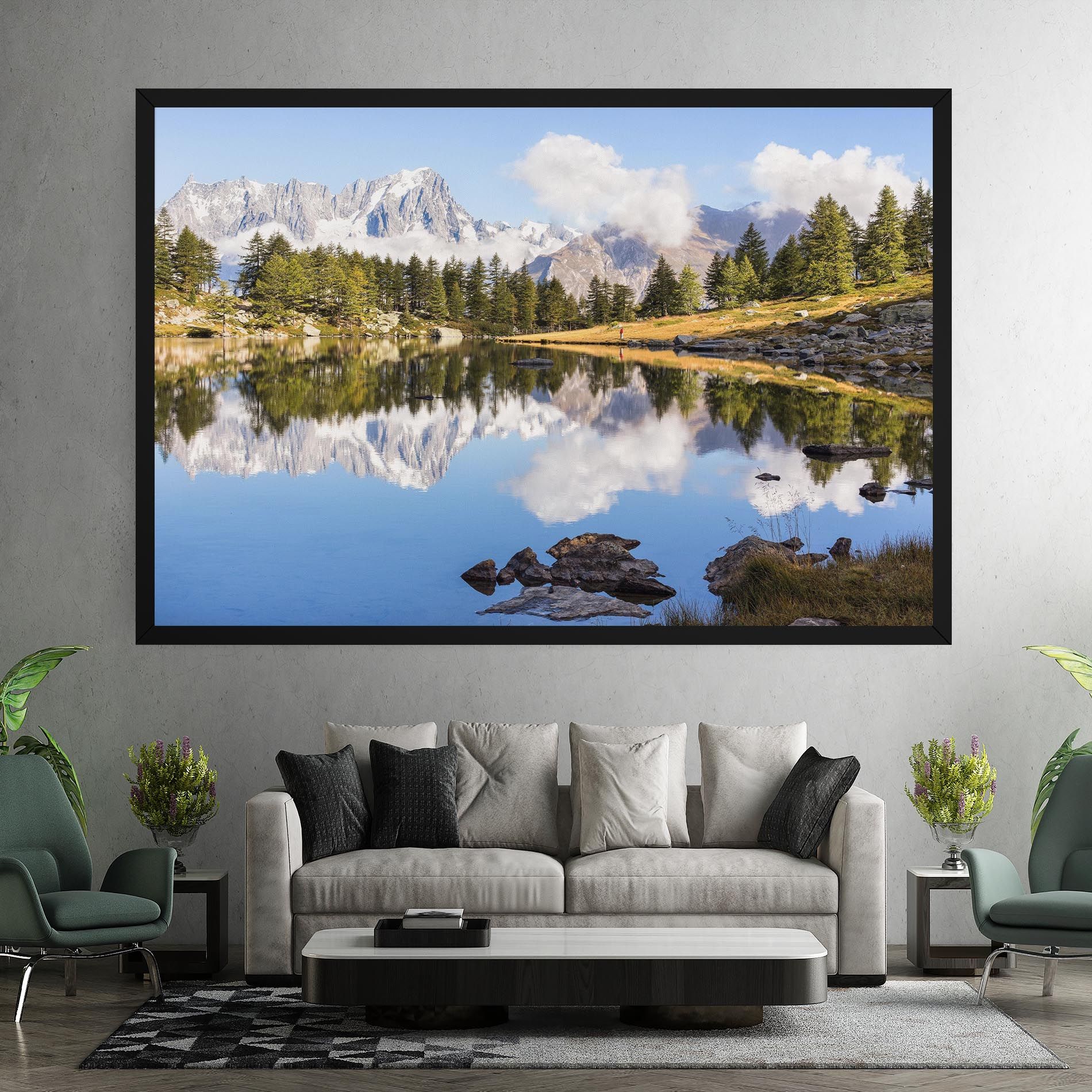 Mountain Reflection mockup 7