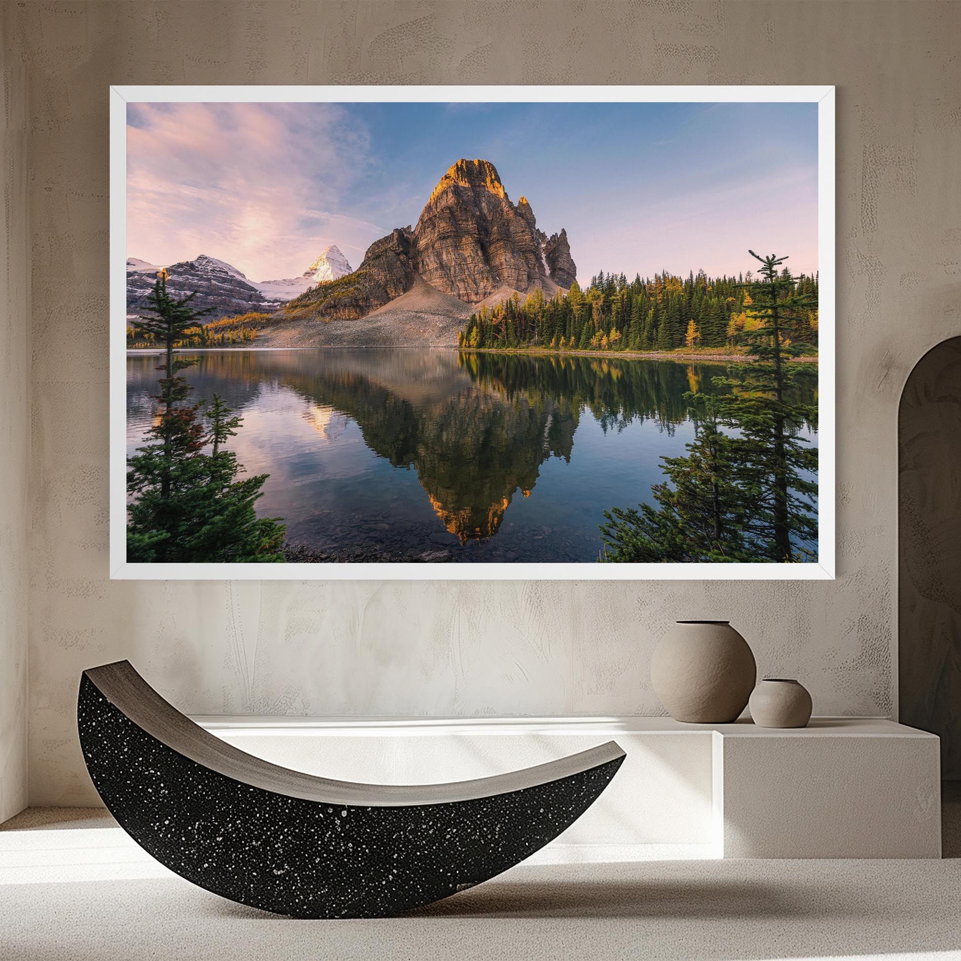 Mountain Sunrise Lake mockup 8