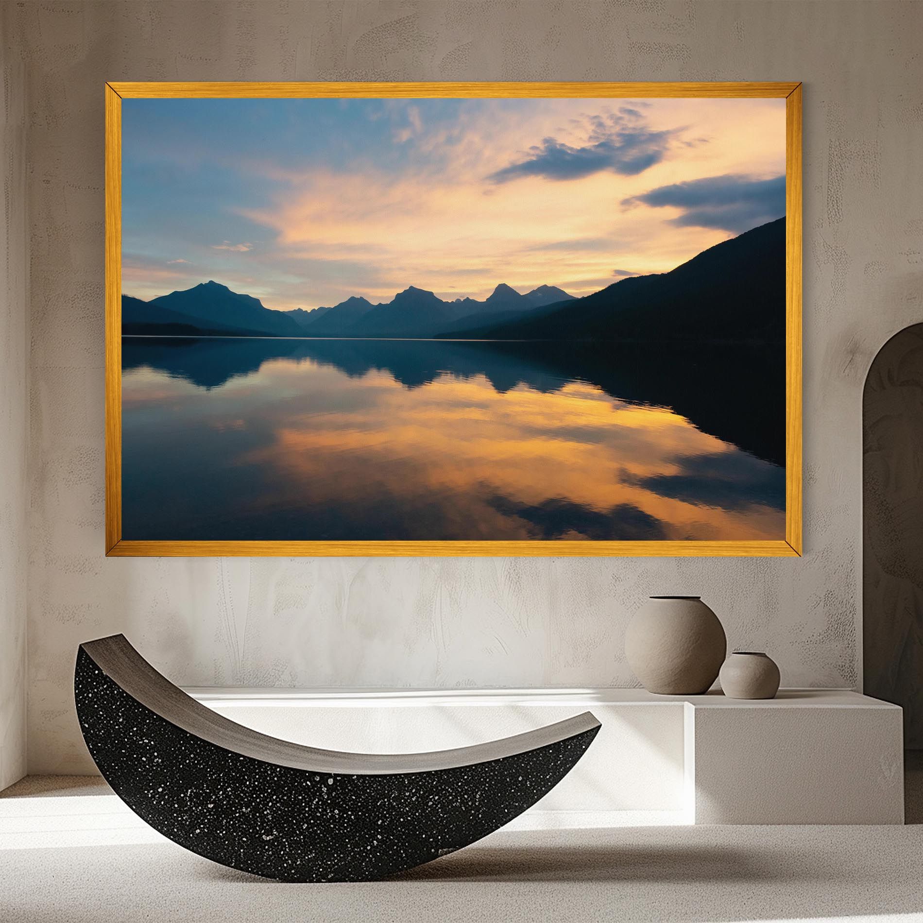 Orange Light Lake mockup 8