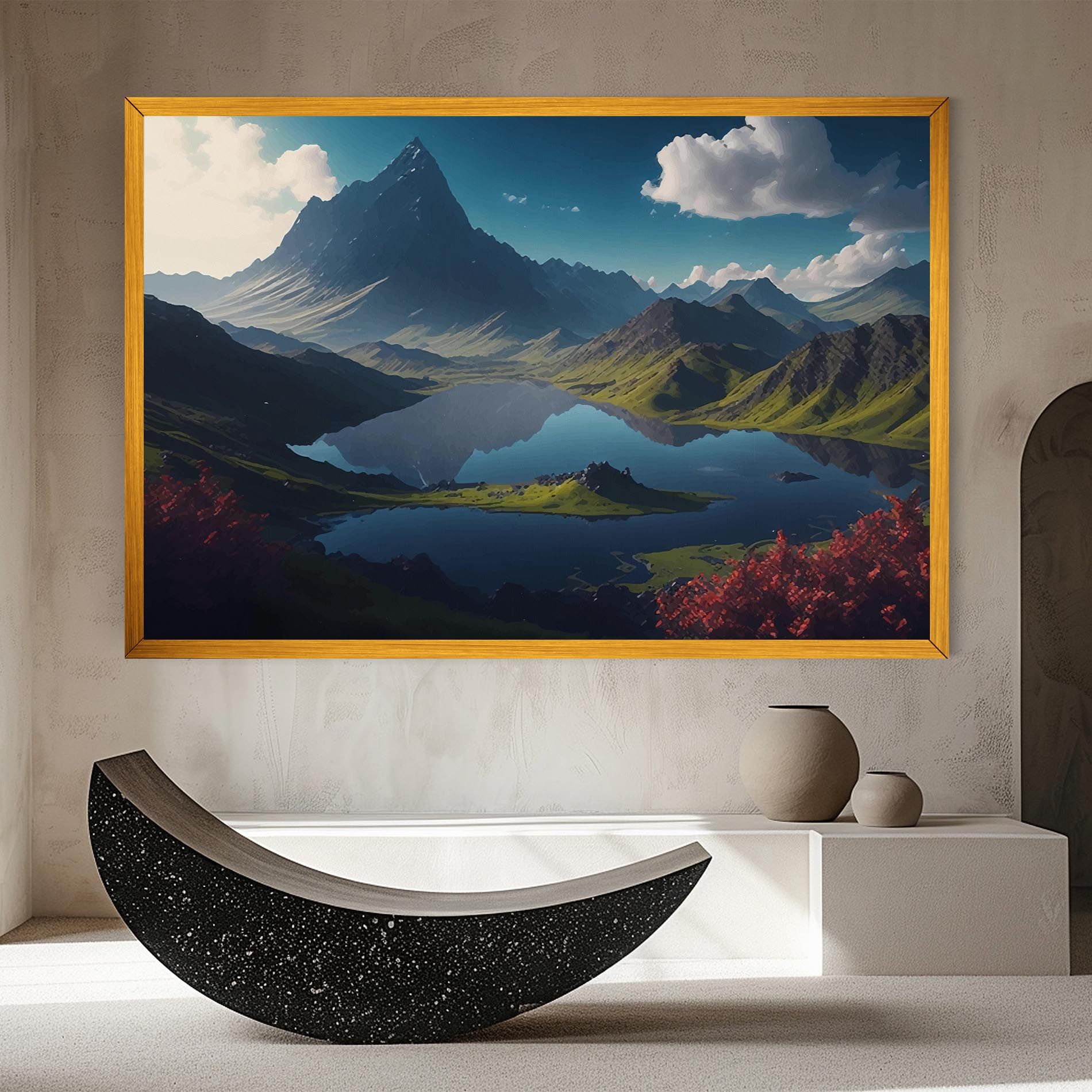 Red Flower Lake mockup 8